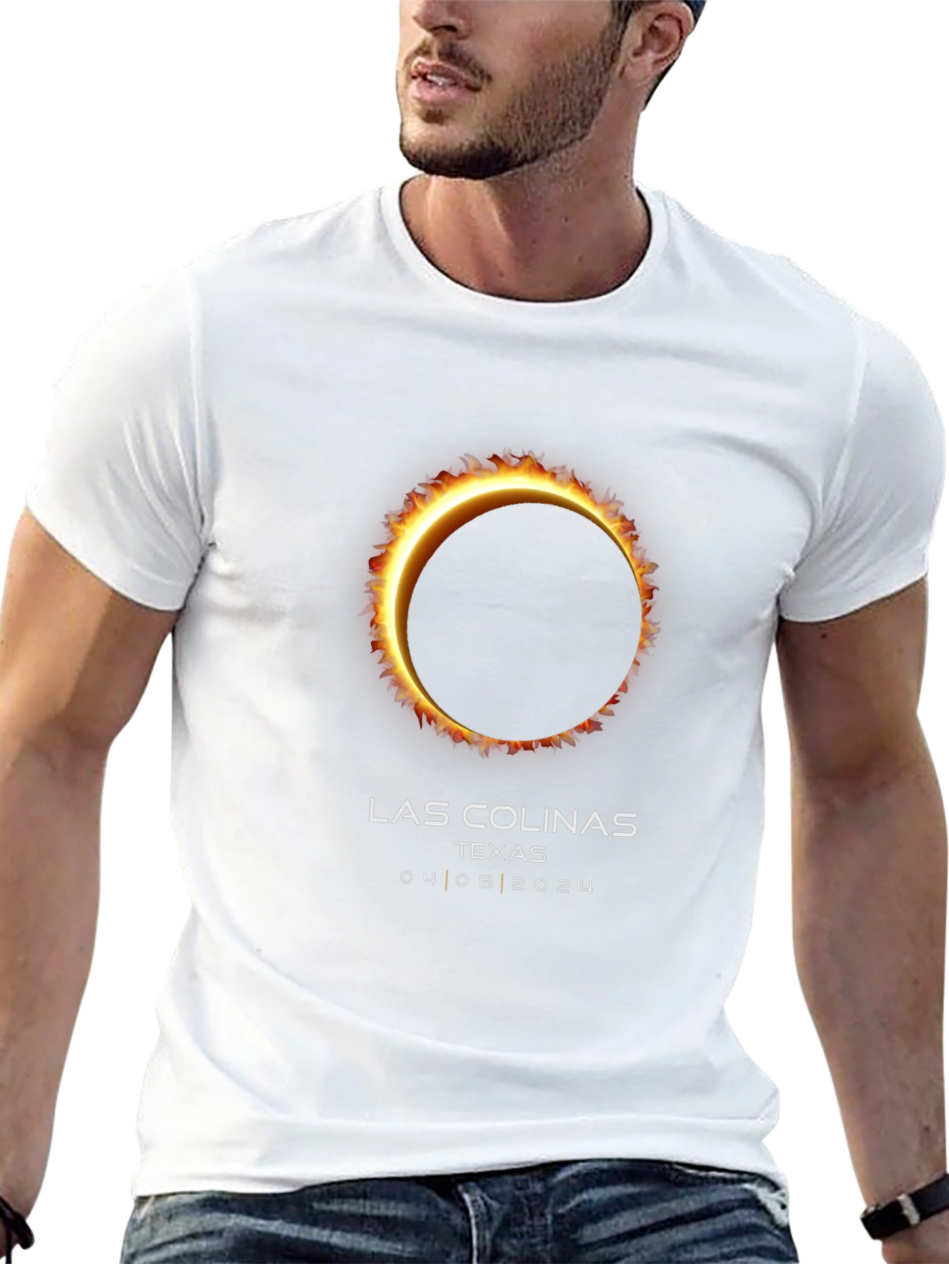 Total Solar Eclipse Las Colinas Texas T-Shirt