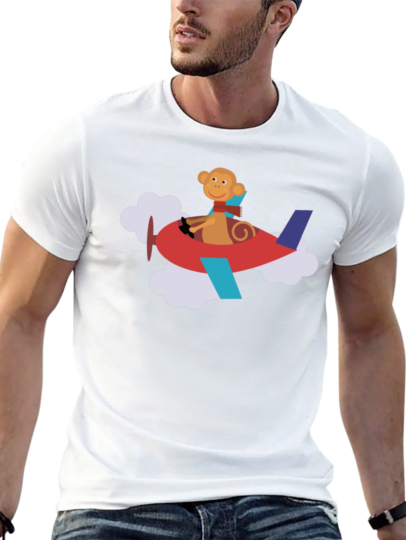 Monkey Pilot T-Shirt