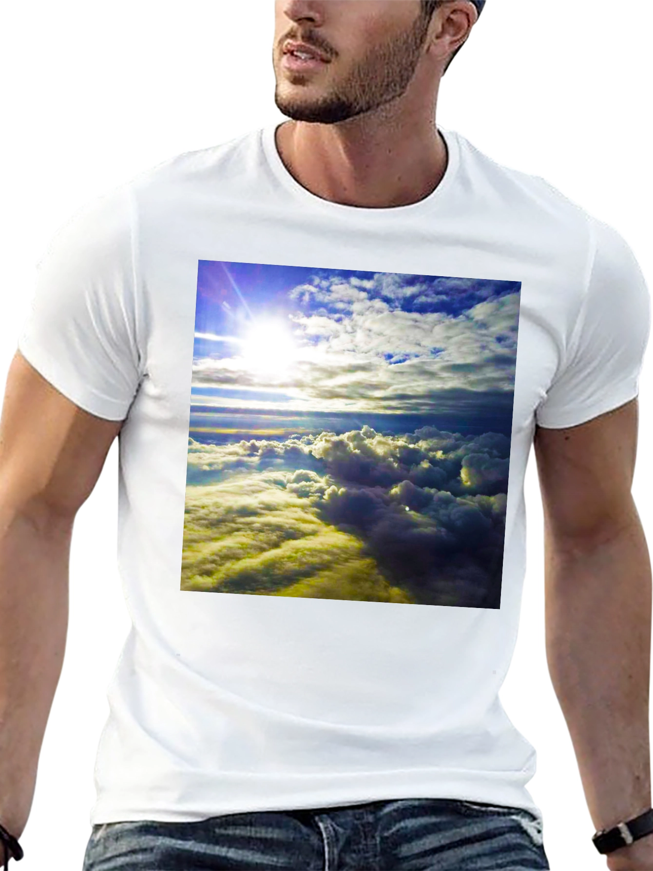 Cloudscape Graphic T-Shirt - Sky View Tee