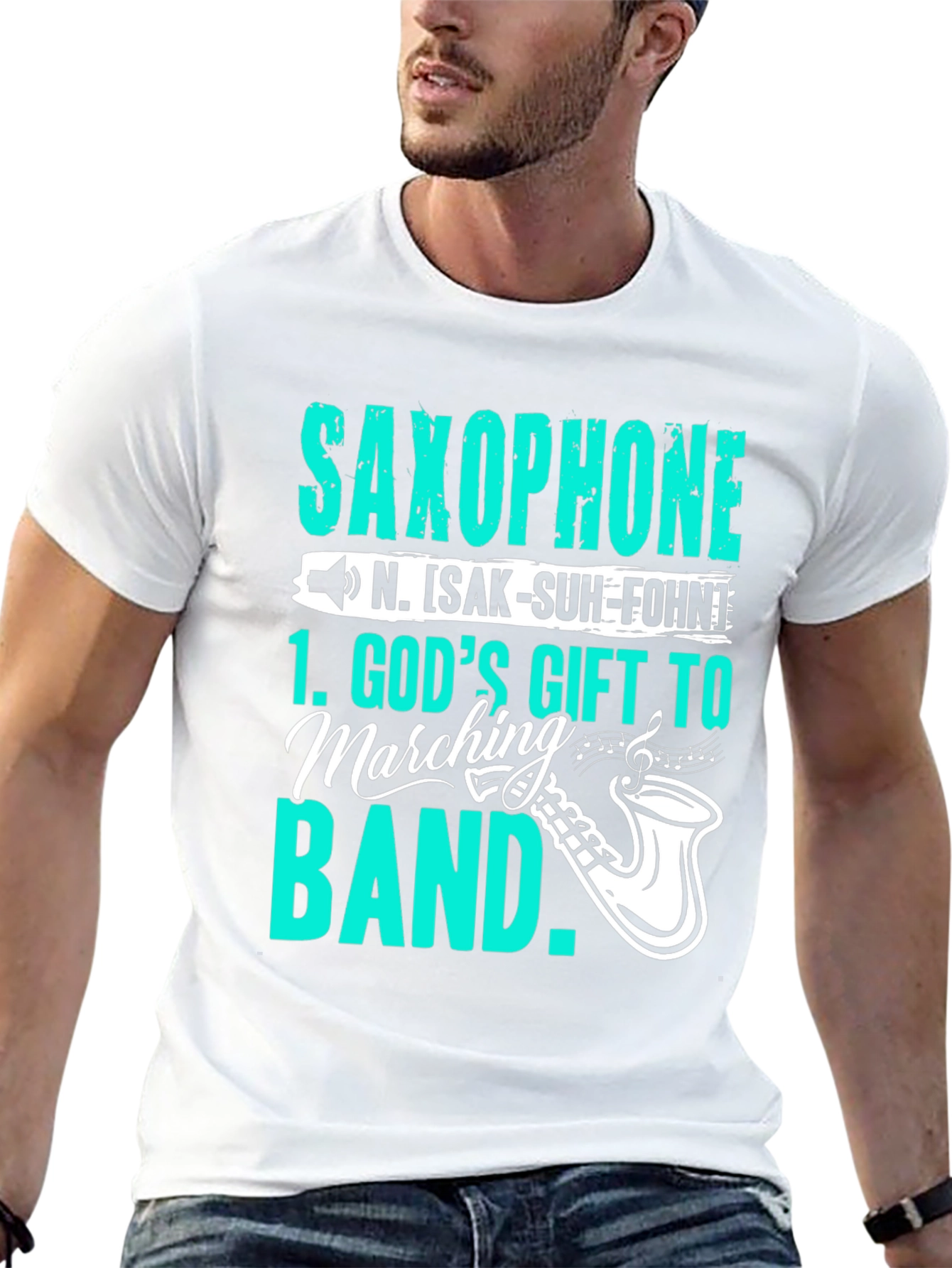 Saxophone Marching Band T-Shirt