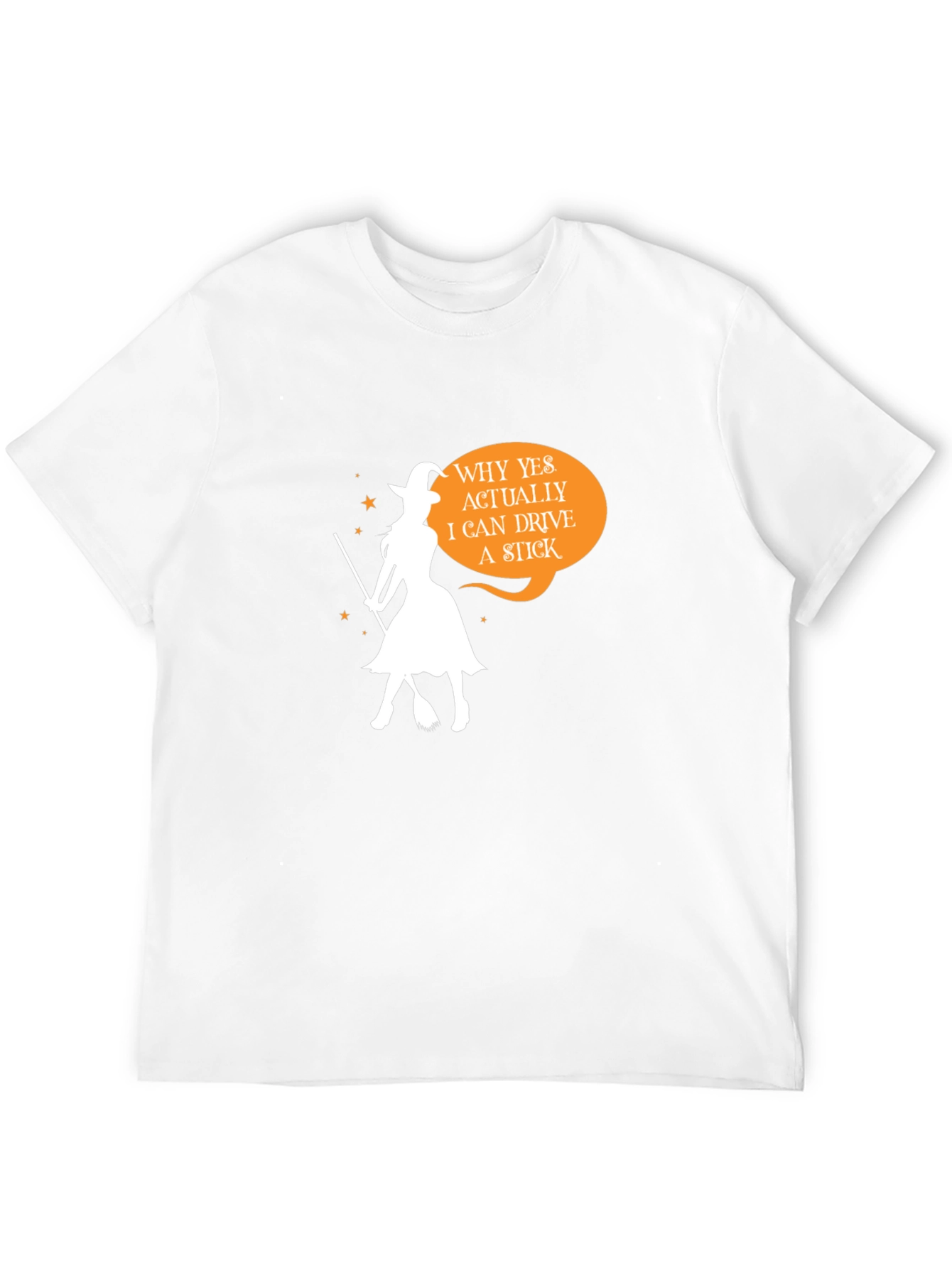 Witch Stick T-Shirt Halloween Tee