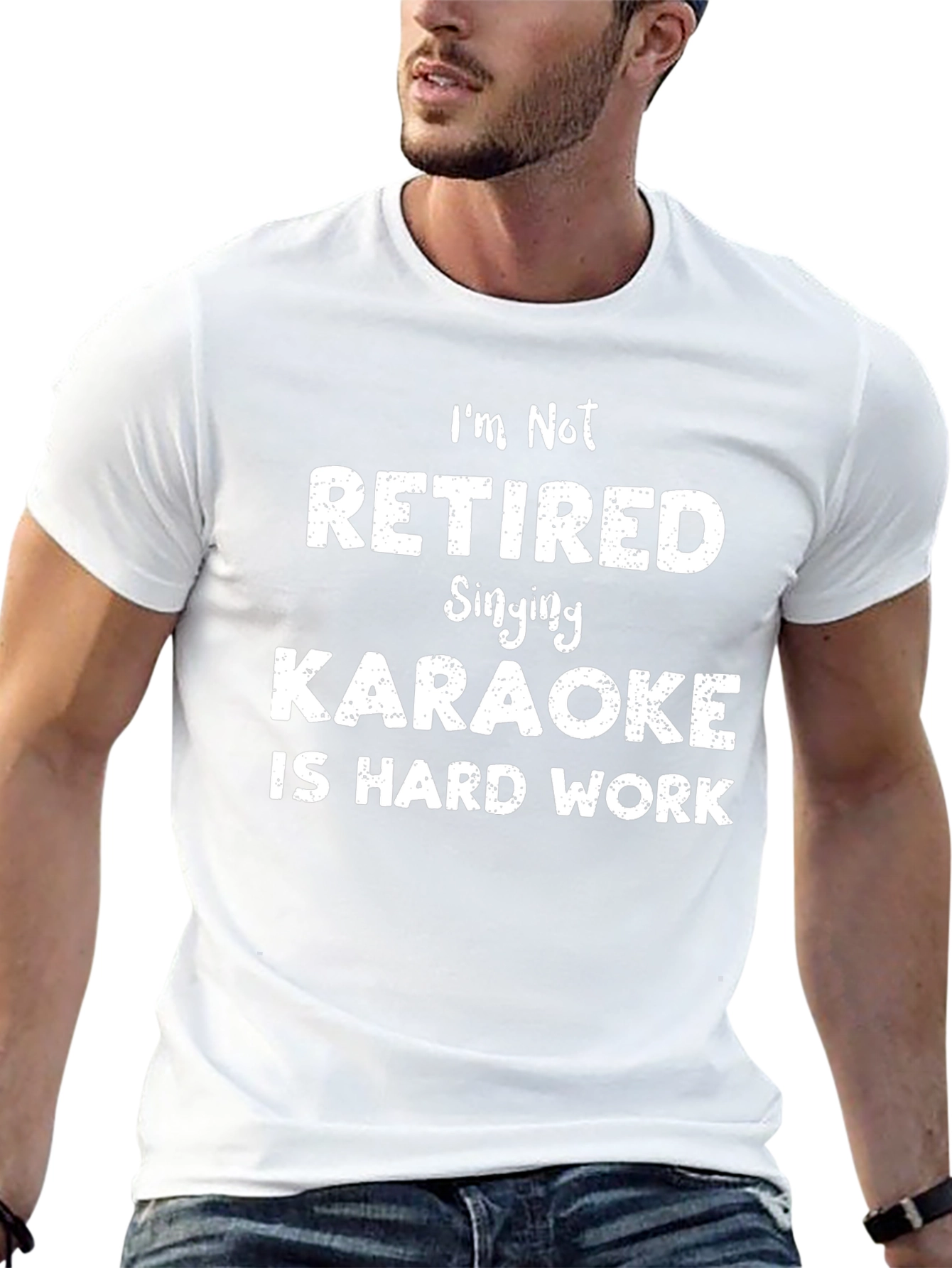 Funny Karaoke Hard Work T-Shirt