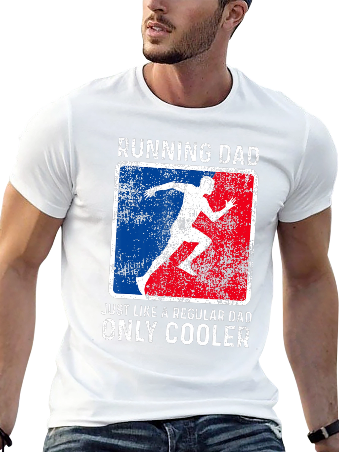 Running Dad T-Shirt - Cool Dad Edition