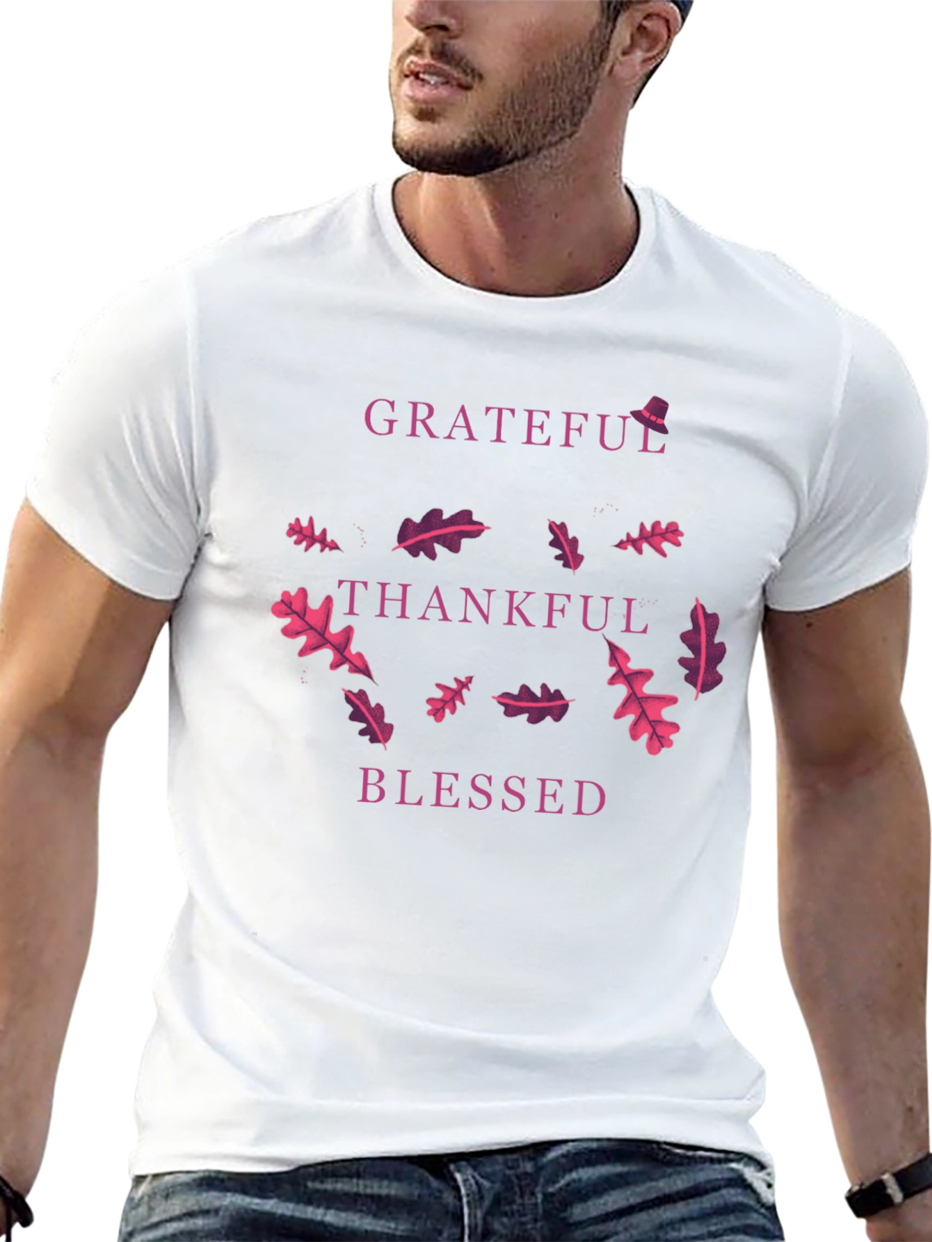 Grateful Thankful Blessed T-Shirt