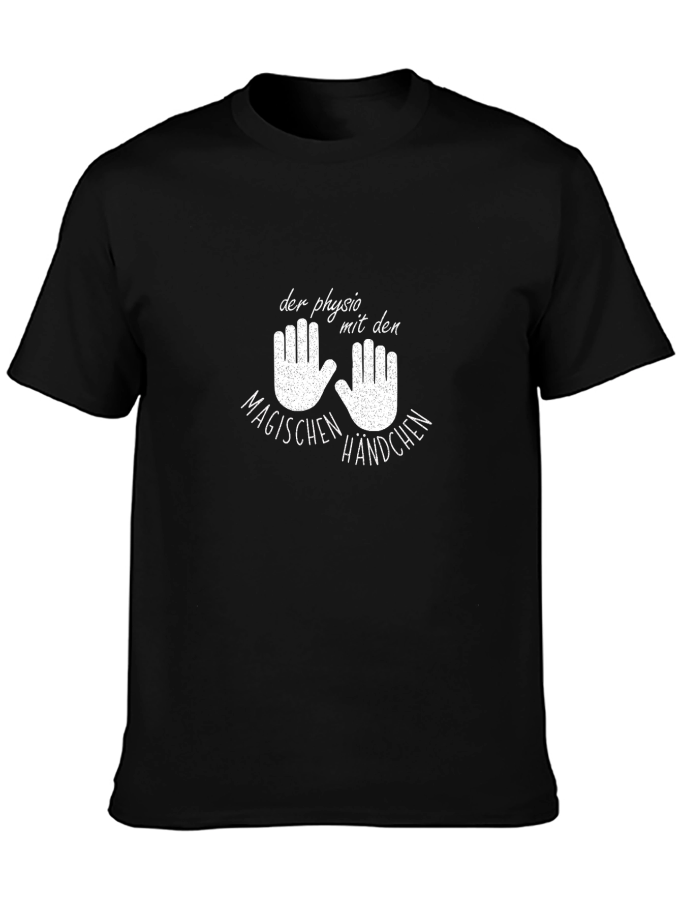 Physio Magic Hands Graphic Tee - Black Unisex