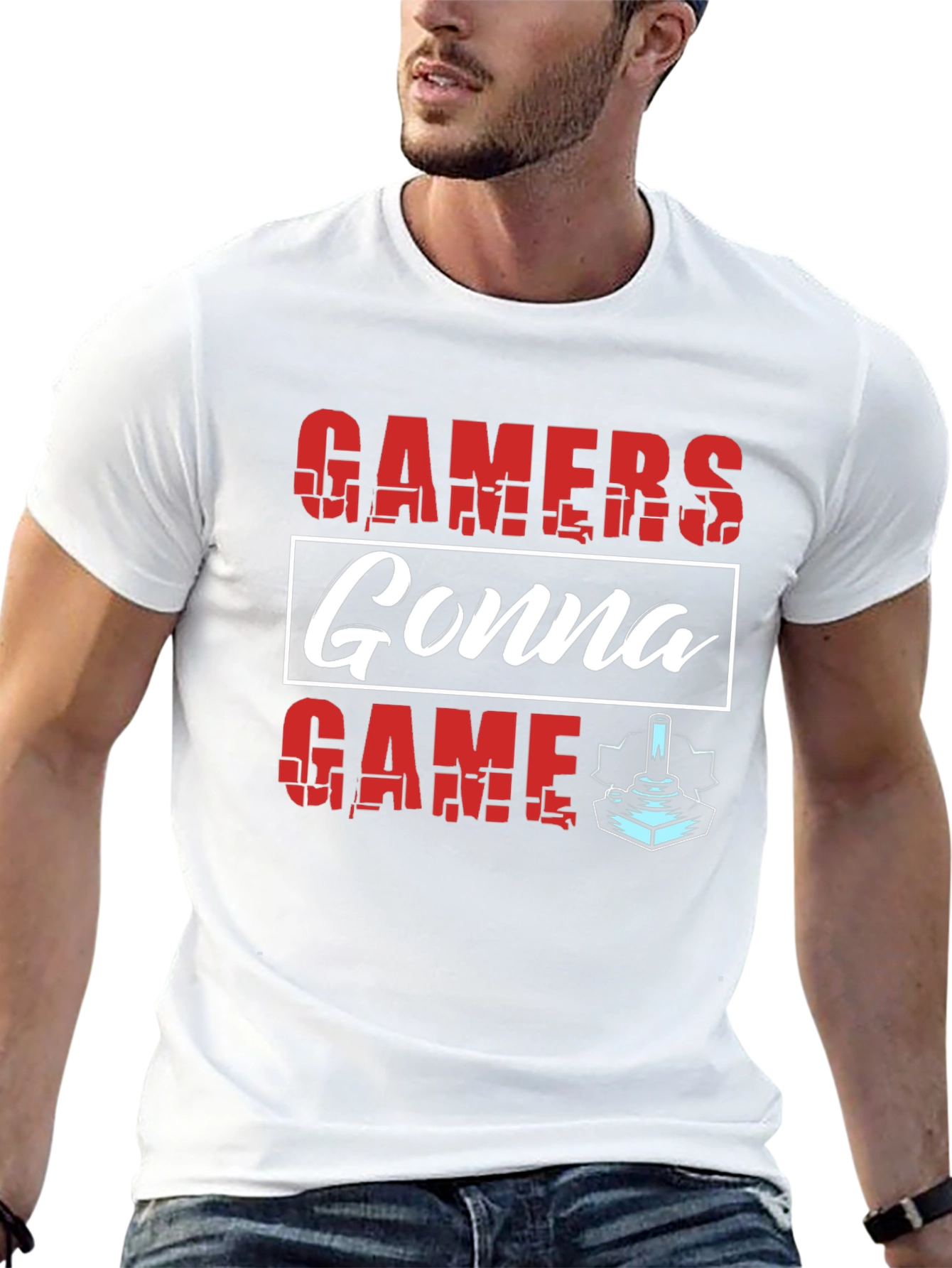 Gamers Gonna Game T-Shirt - Retro Gaming Tee