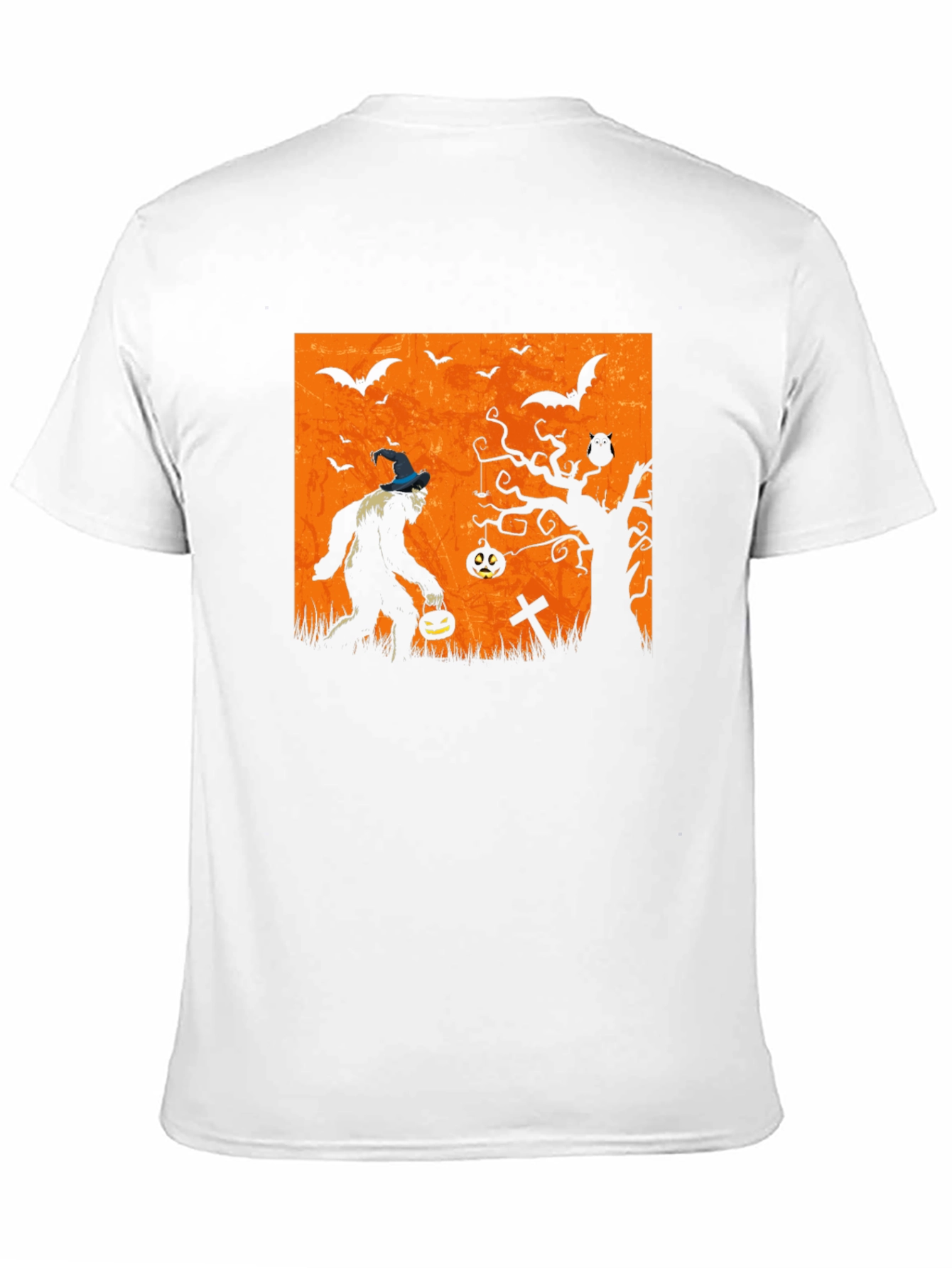 Halloween Bigfoot T-Shirt - Spooky Sasquatch Tee