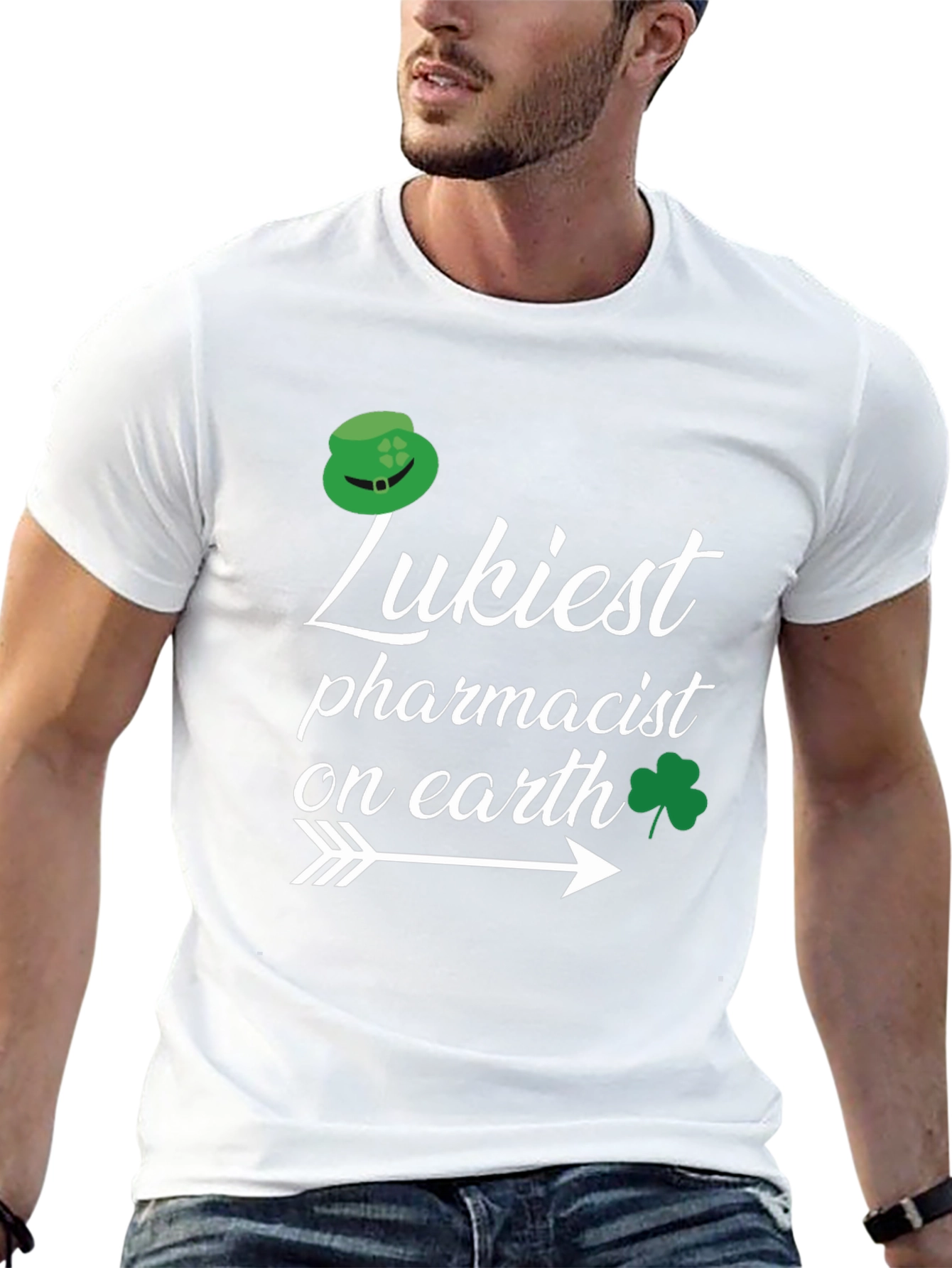 Luckiest Pharmacist on Earth St. Patricks Day T-Shirt