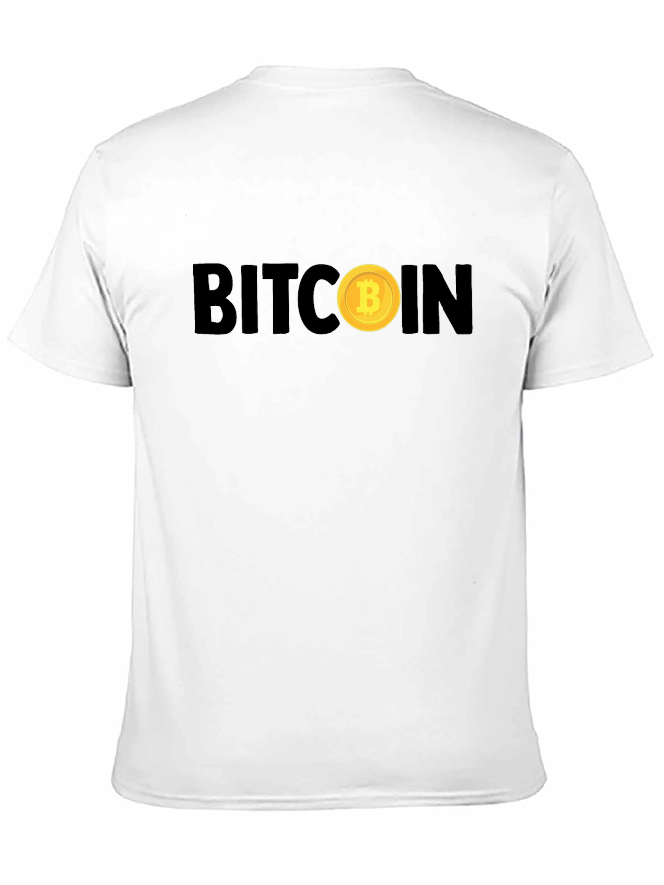 Bitcoin Black T-Shirt - Crypto Currency Tee