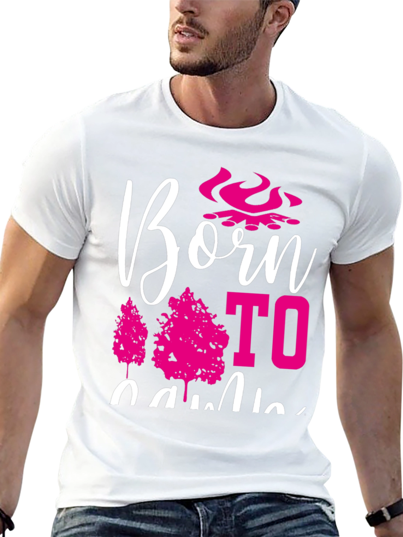 Born To Camp T-Shirt - Adventure Apparel