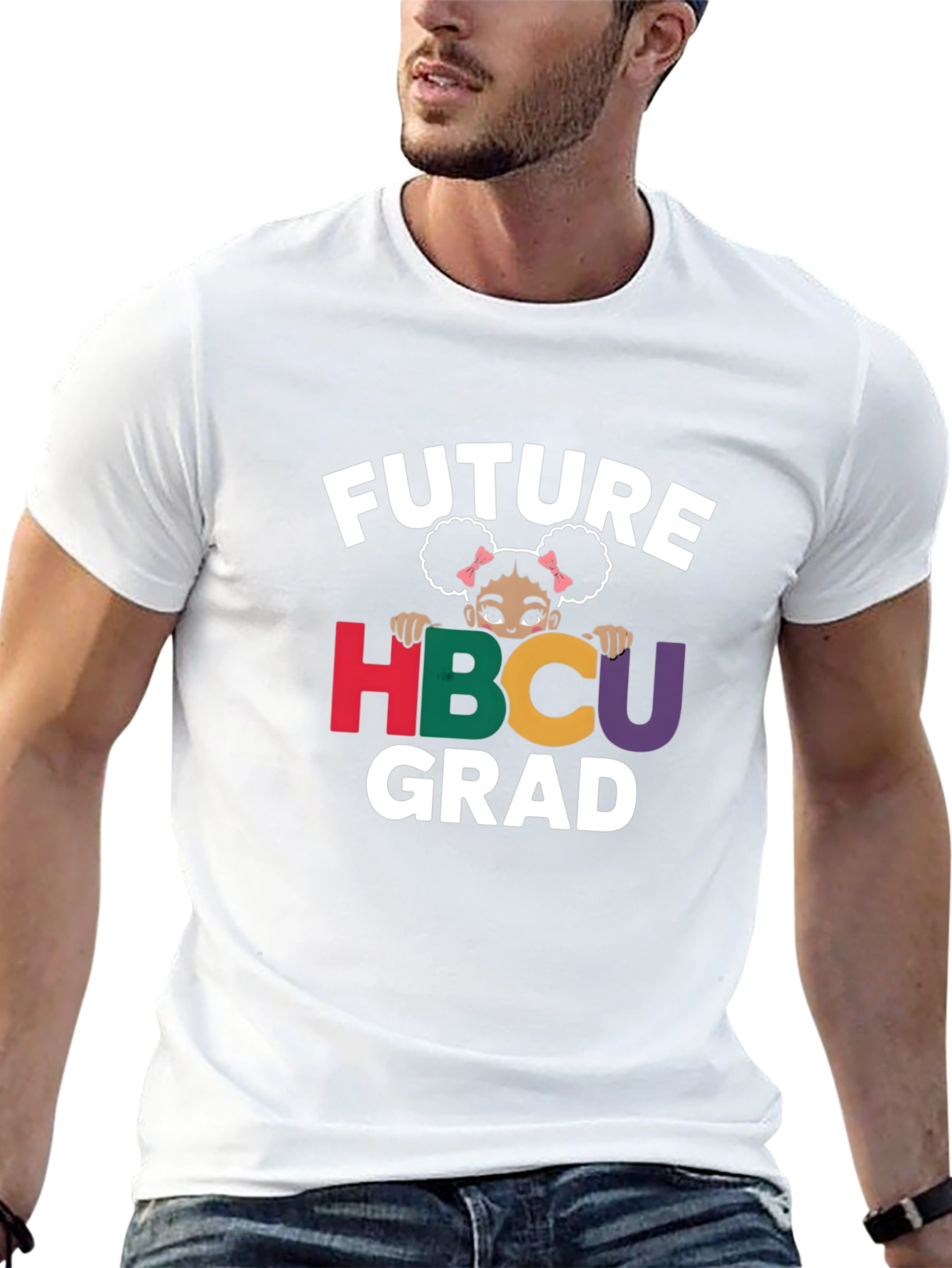 Future HBCU Grad Black T-Shirt
