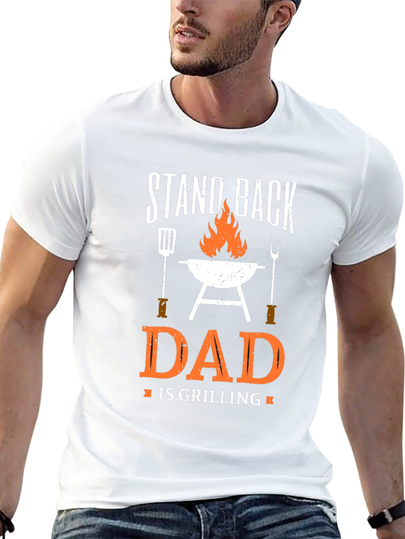 Stand Back Dad is Grilling T-Shirt