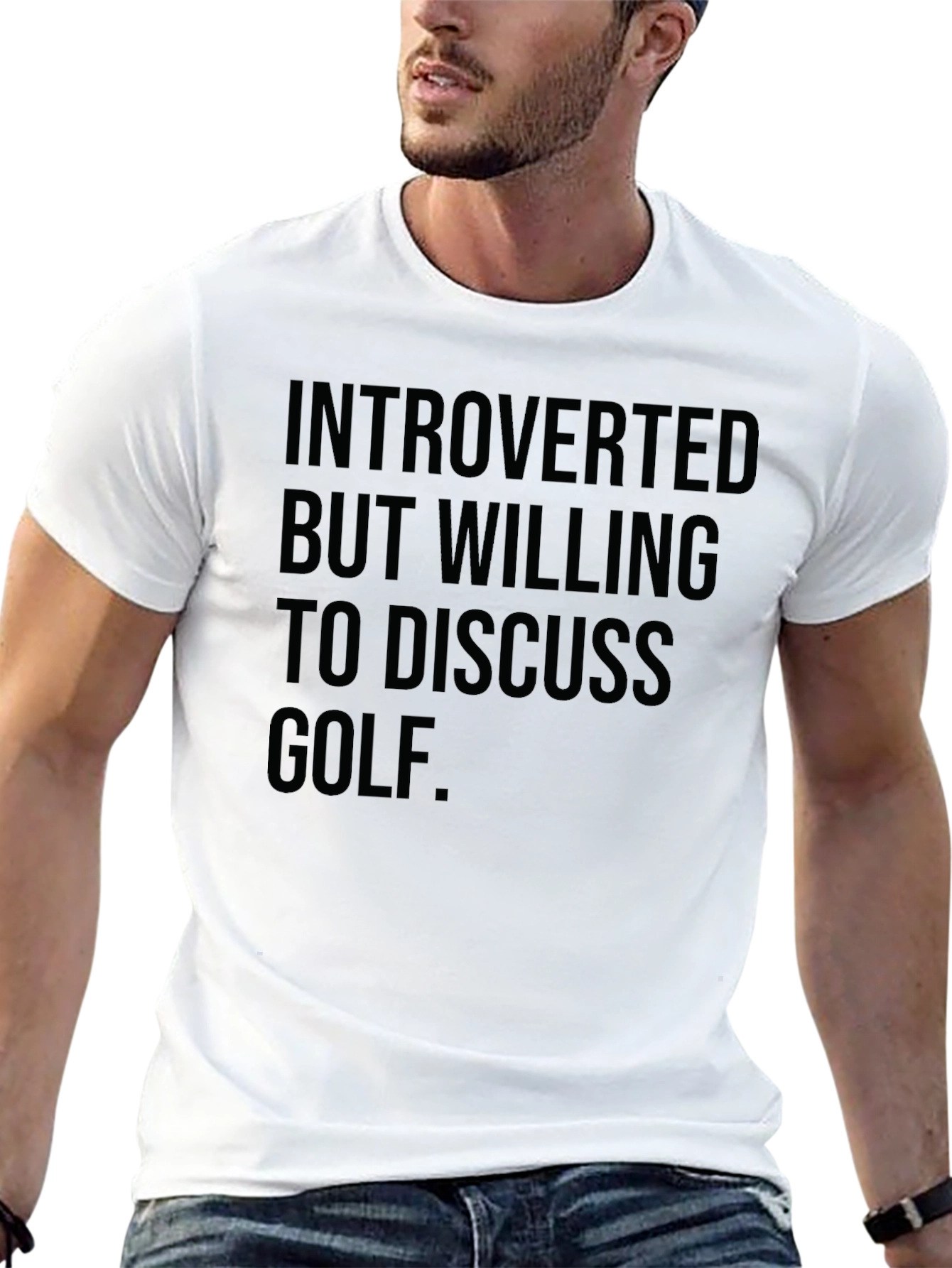 Introverted Golf Enthusiast T-Shirt