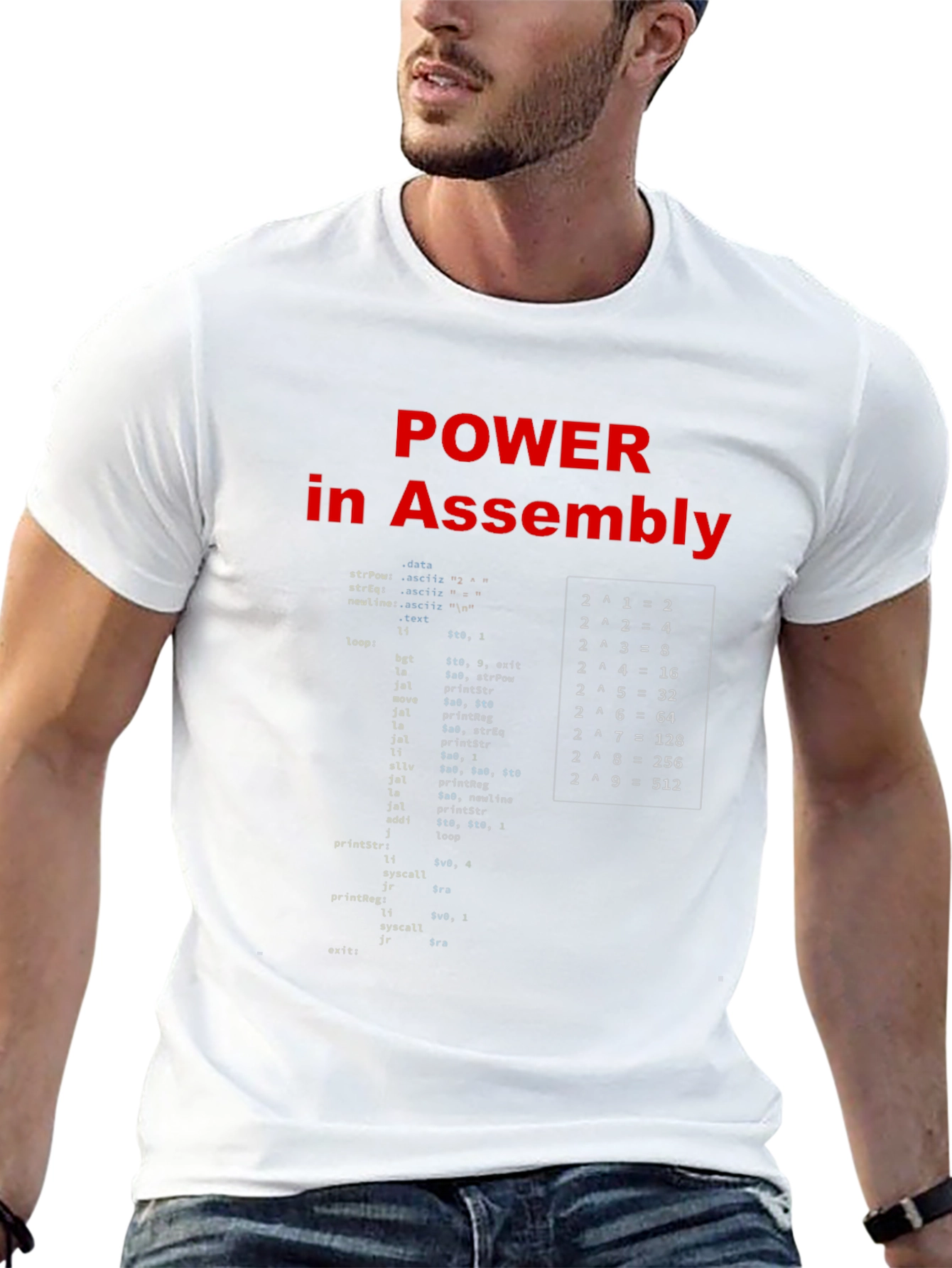 Power in Assembly Black T-Shirt