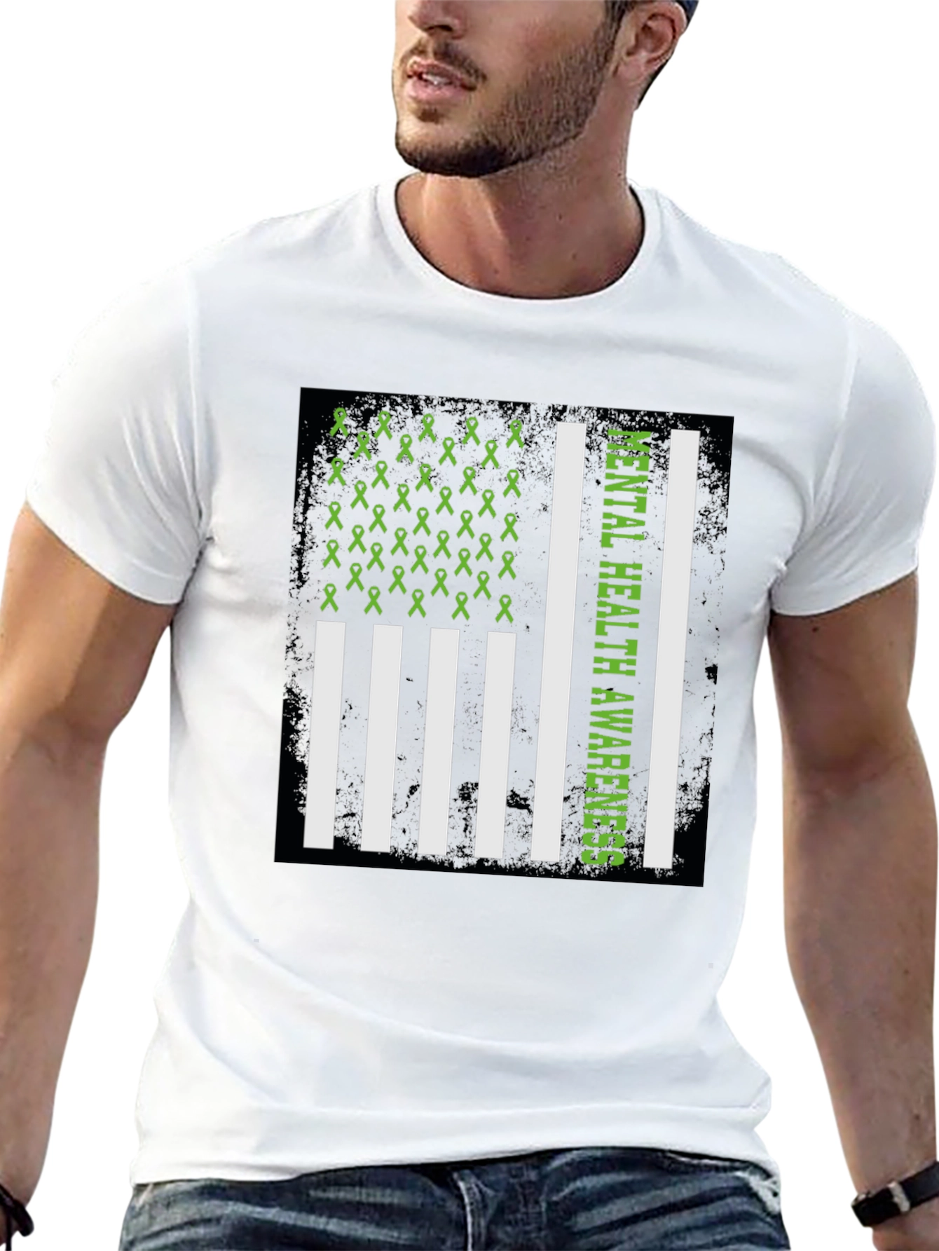 Mental Health Awareness Flag T-Shirt