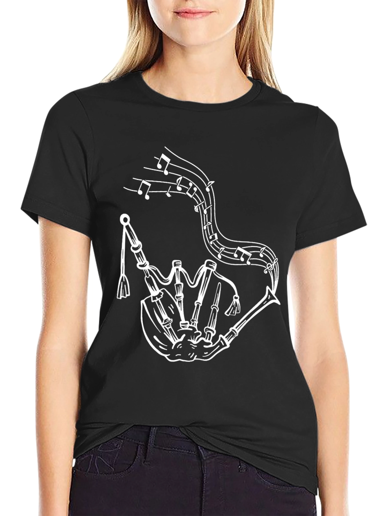Bagpipe Music T-Shirt - Scottish Pride