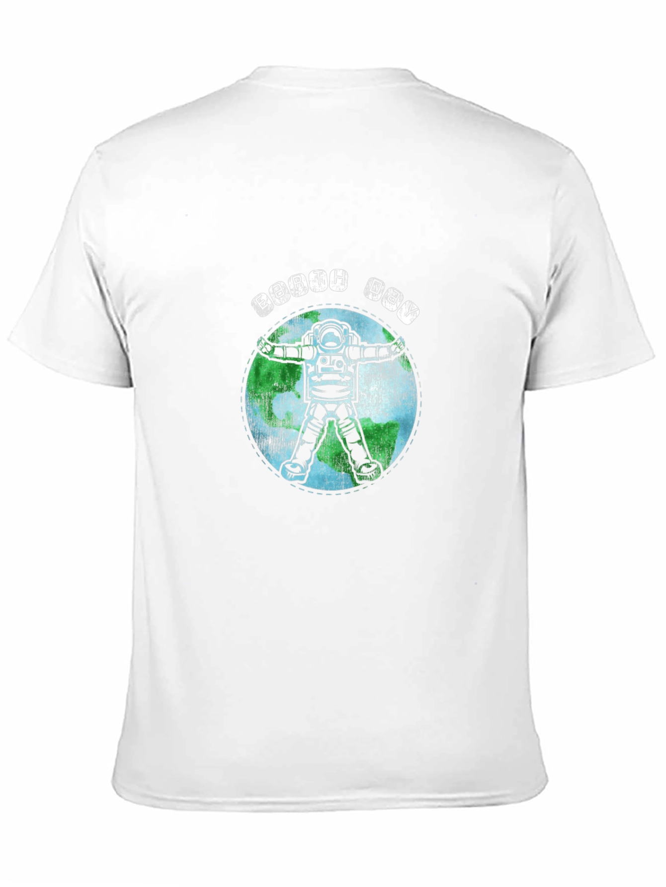 Earth Day Astronaut Graphic Tee - Black Unisex Shirt