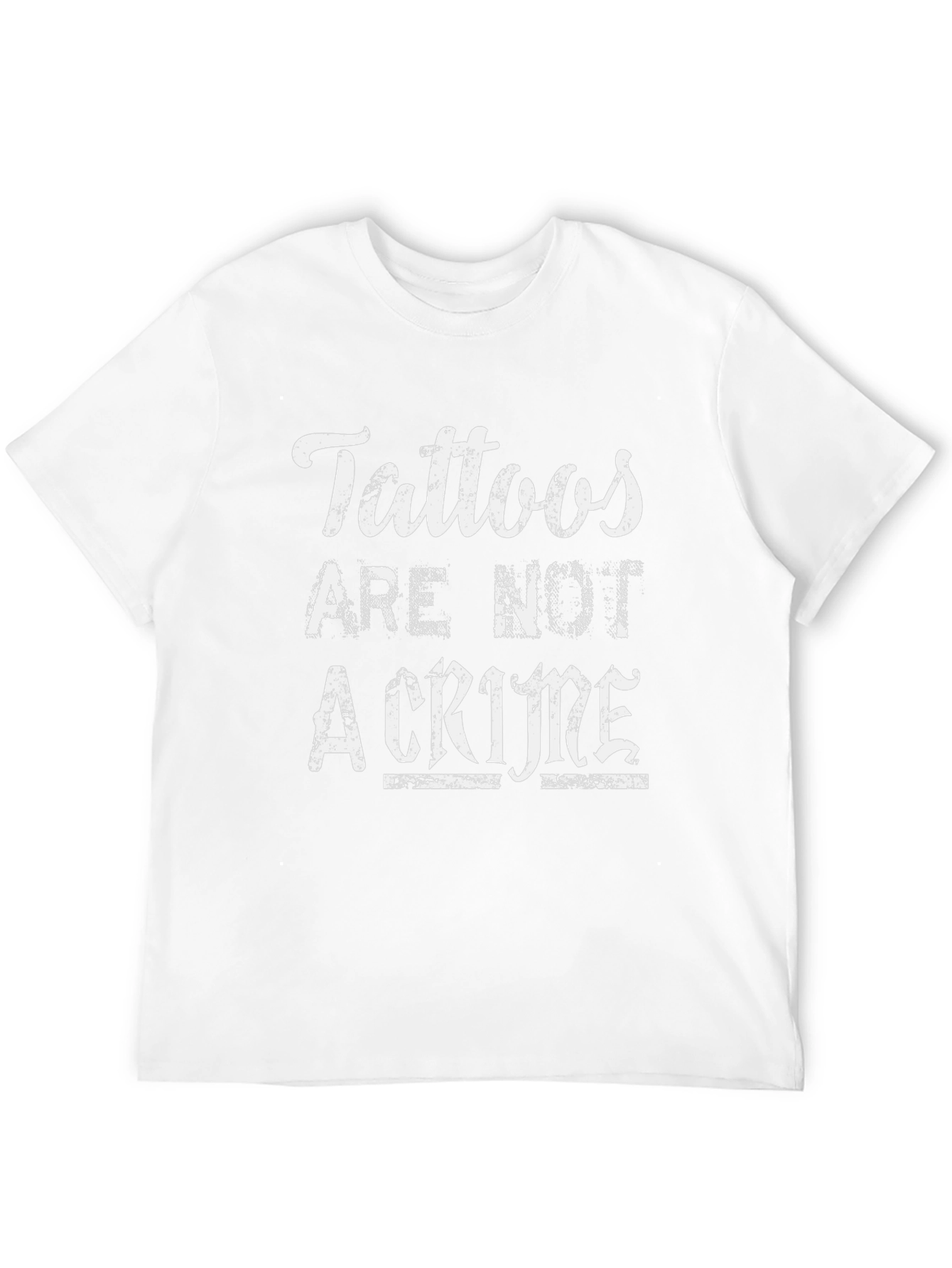 Tattoos Are Not a Crime Graphic T-Shirt