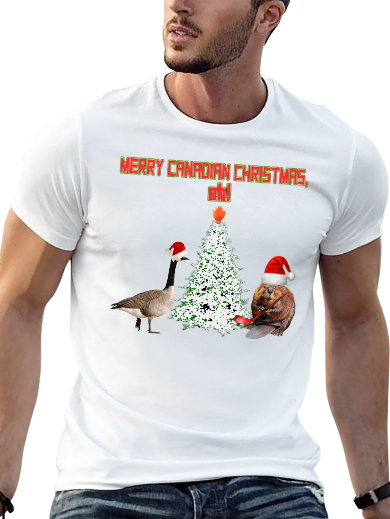 Merry Canadian Christmas T-Shirt