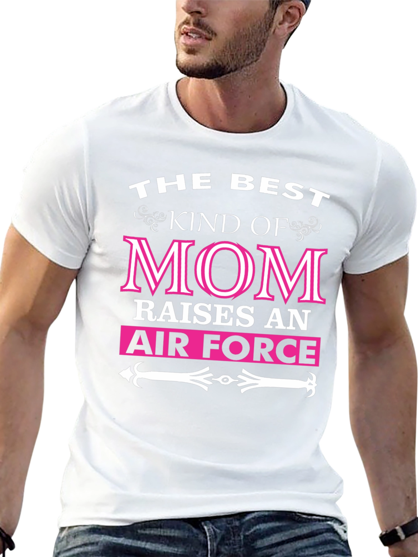 Best Kind of Mom Raises Air Force T-Shirt