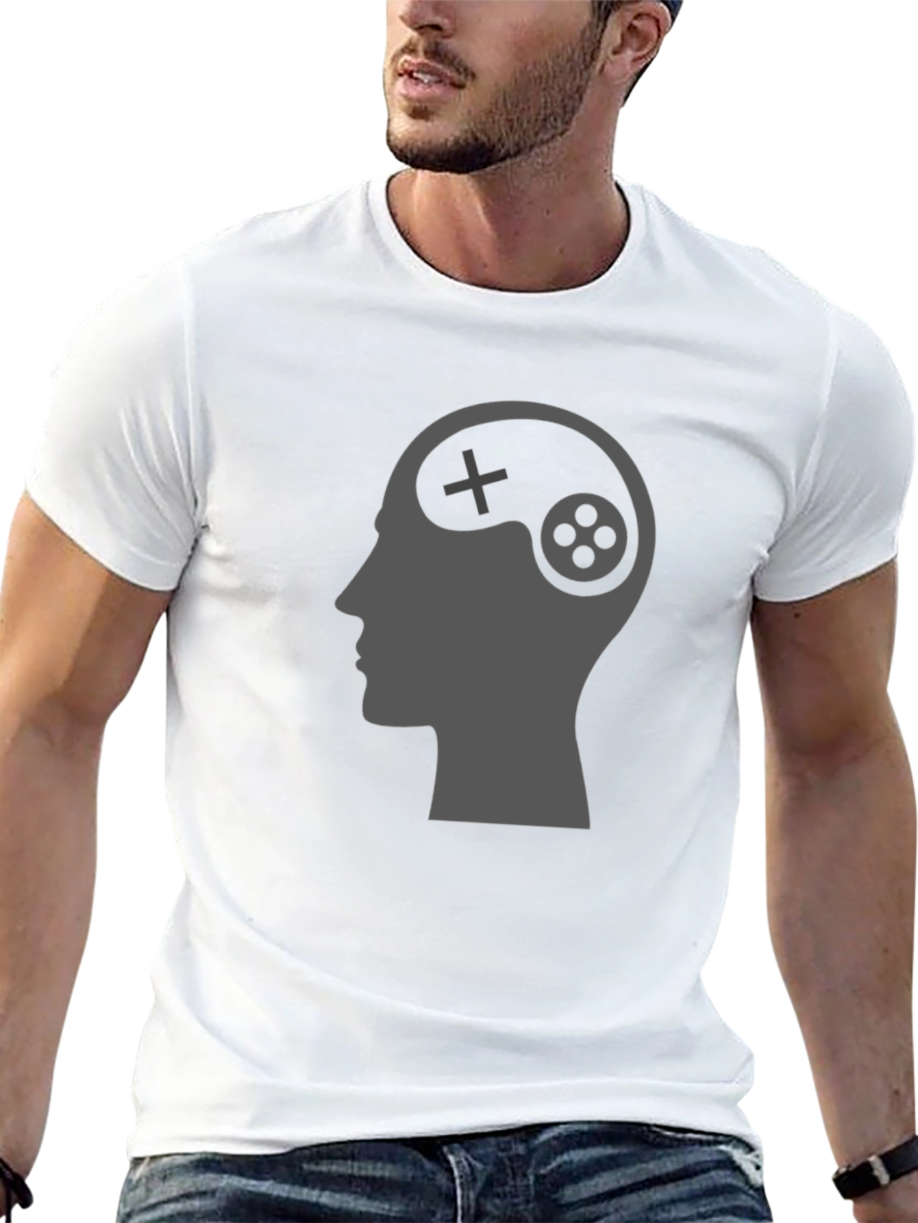 Gamer Mind T-Shirt - Black Graphic Tee