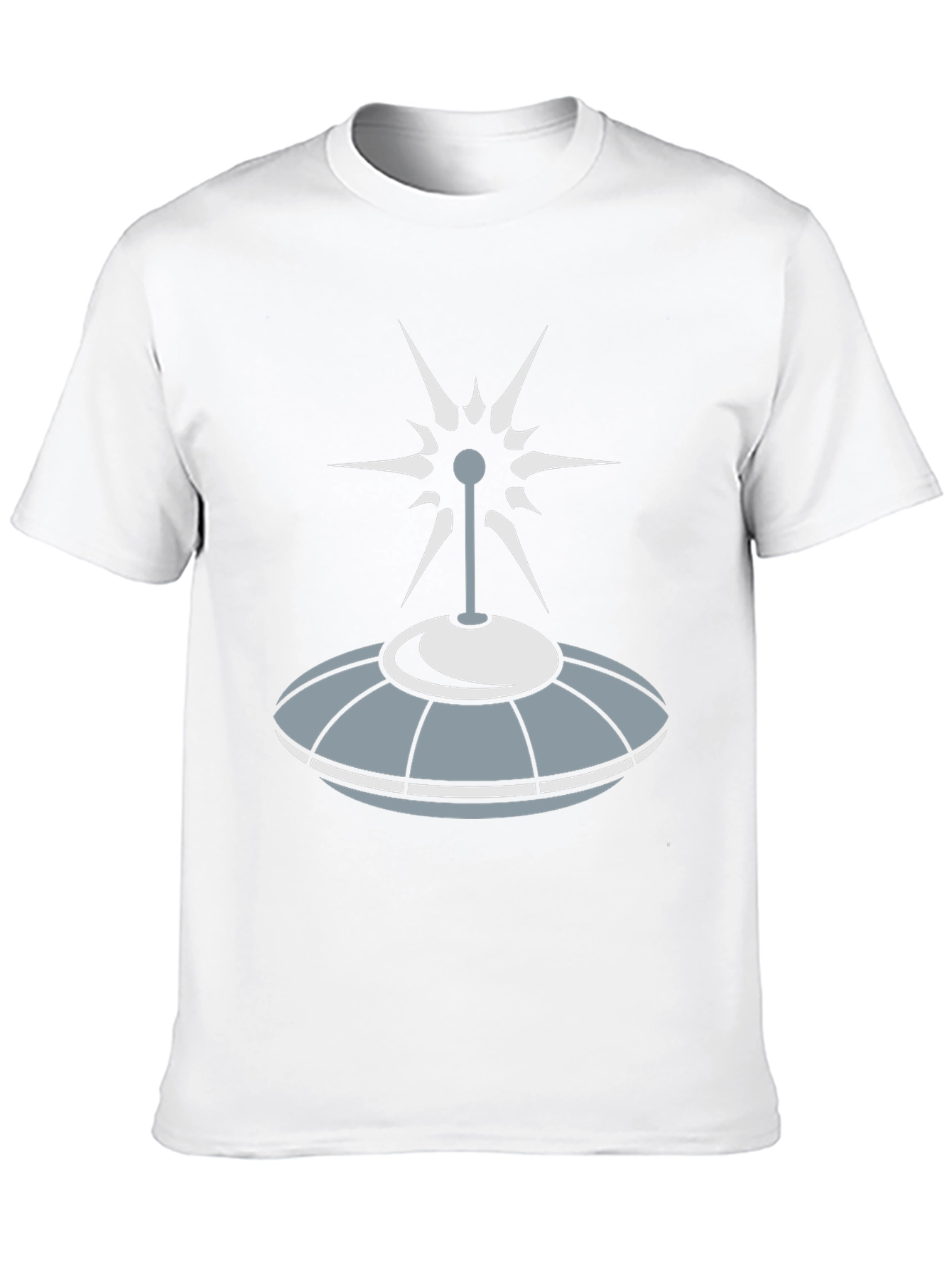 Retro UFO Graphic T-Shirt - Sci-Fi Style