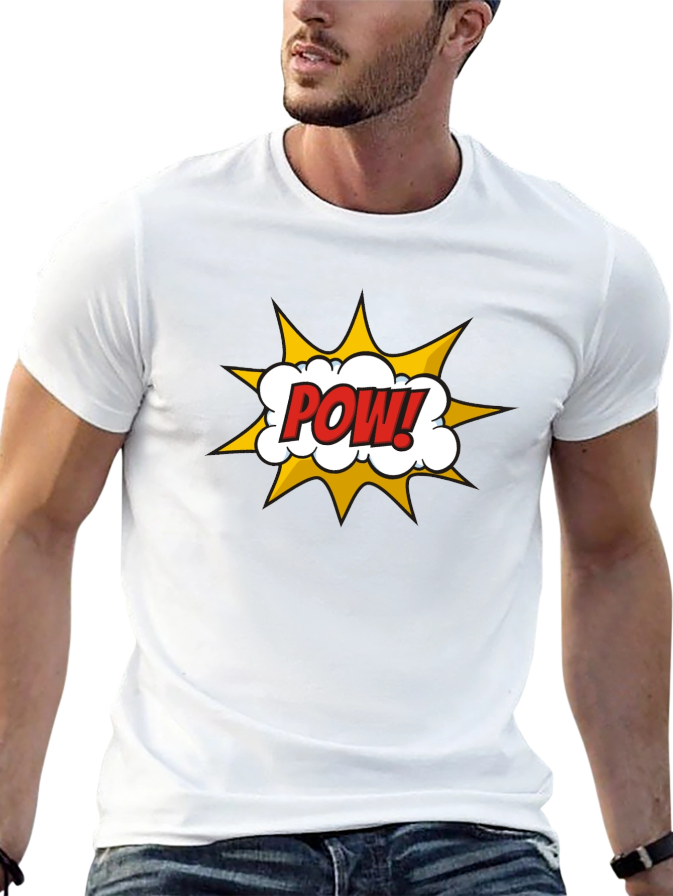 POW! Comic Book Style Graphic T-Shirt