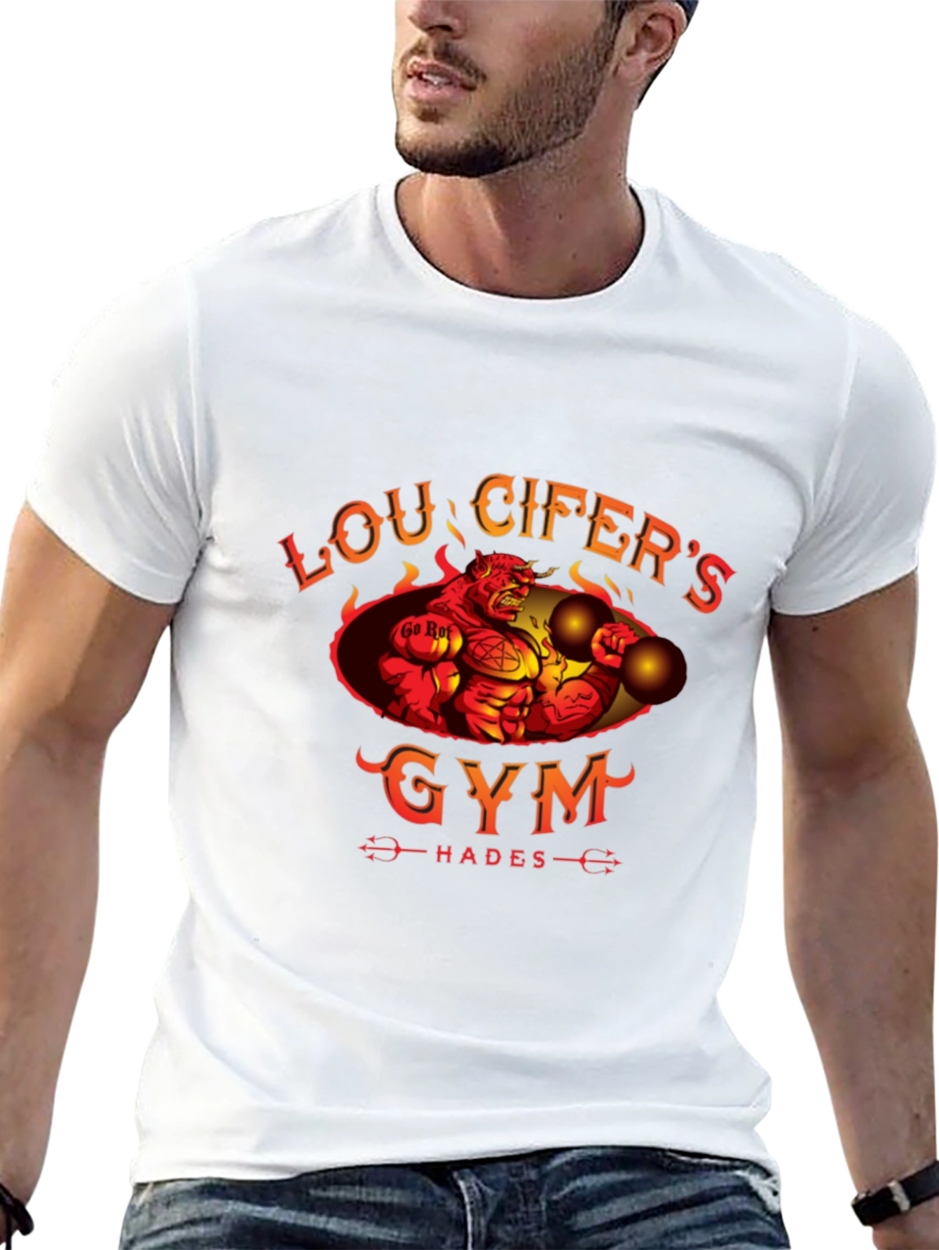 Lou Cifers Gym T-Shirt - Hades Workout Apparel