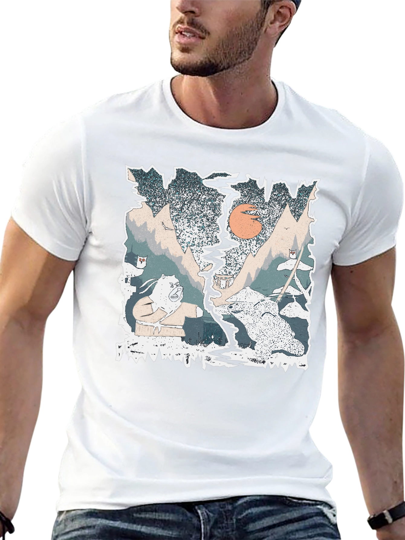 Cool Bear Mountain T-Shirt