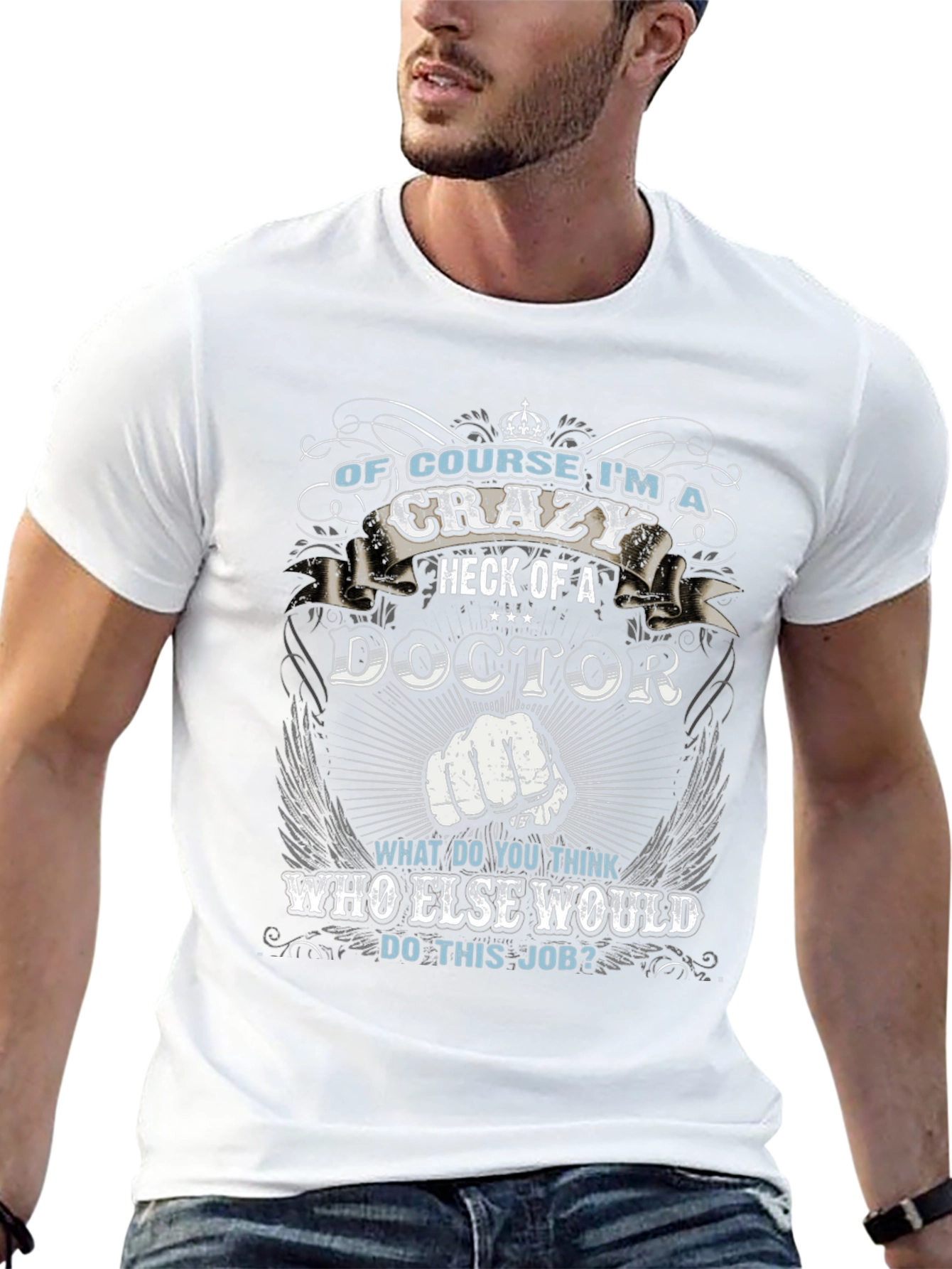 Crazy Doctor T-Shirt - Unique Graphic Tee