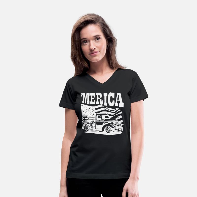 ‘Merica Truck & Flag ©WhiteTigerLLC.Com