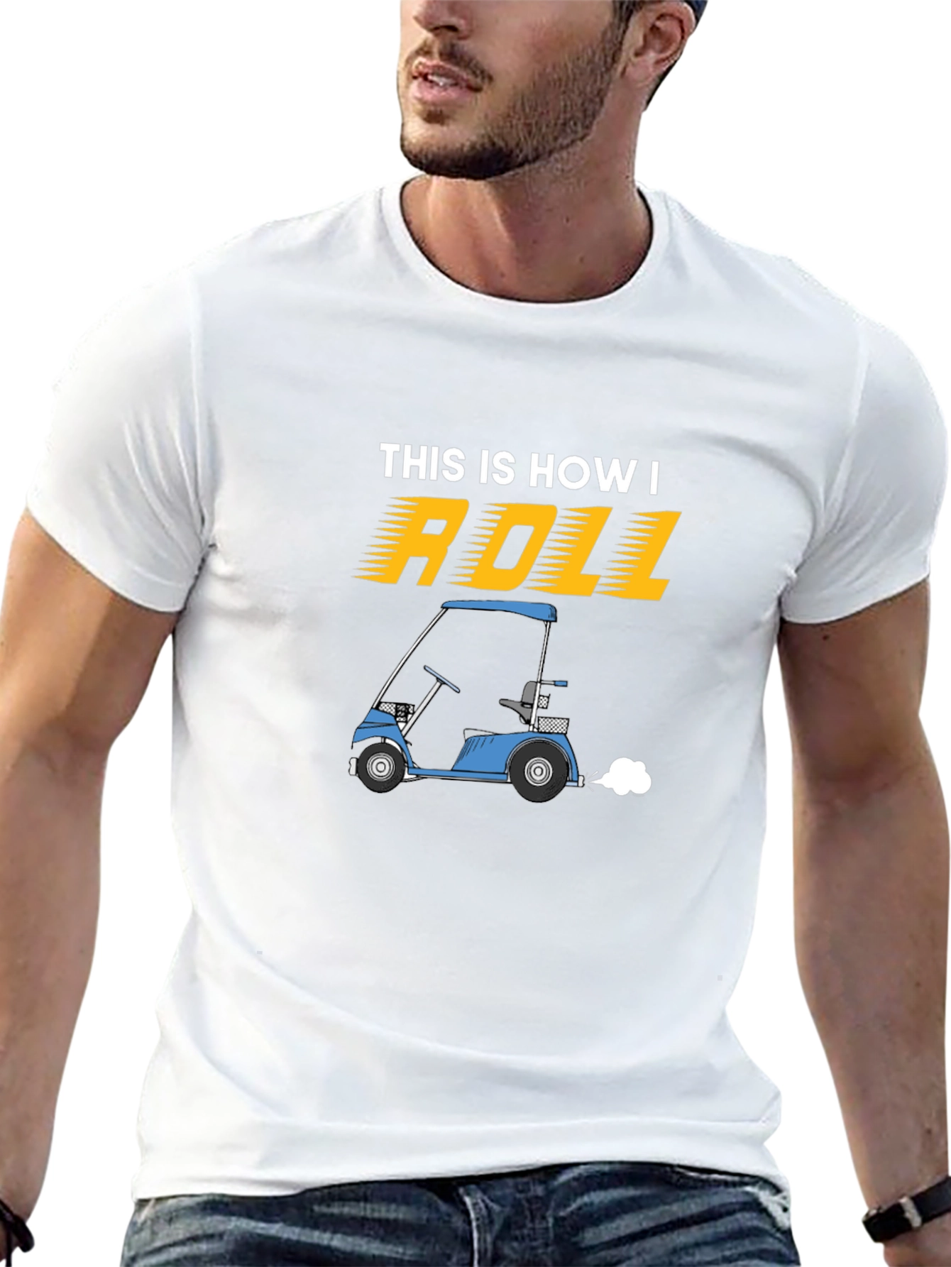 This Is How I Roll Golf Cart T-Shirt
