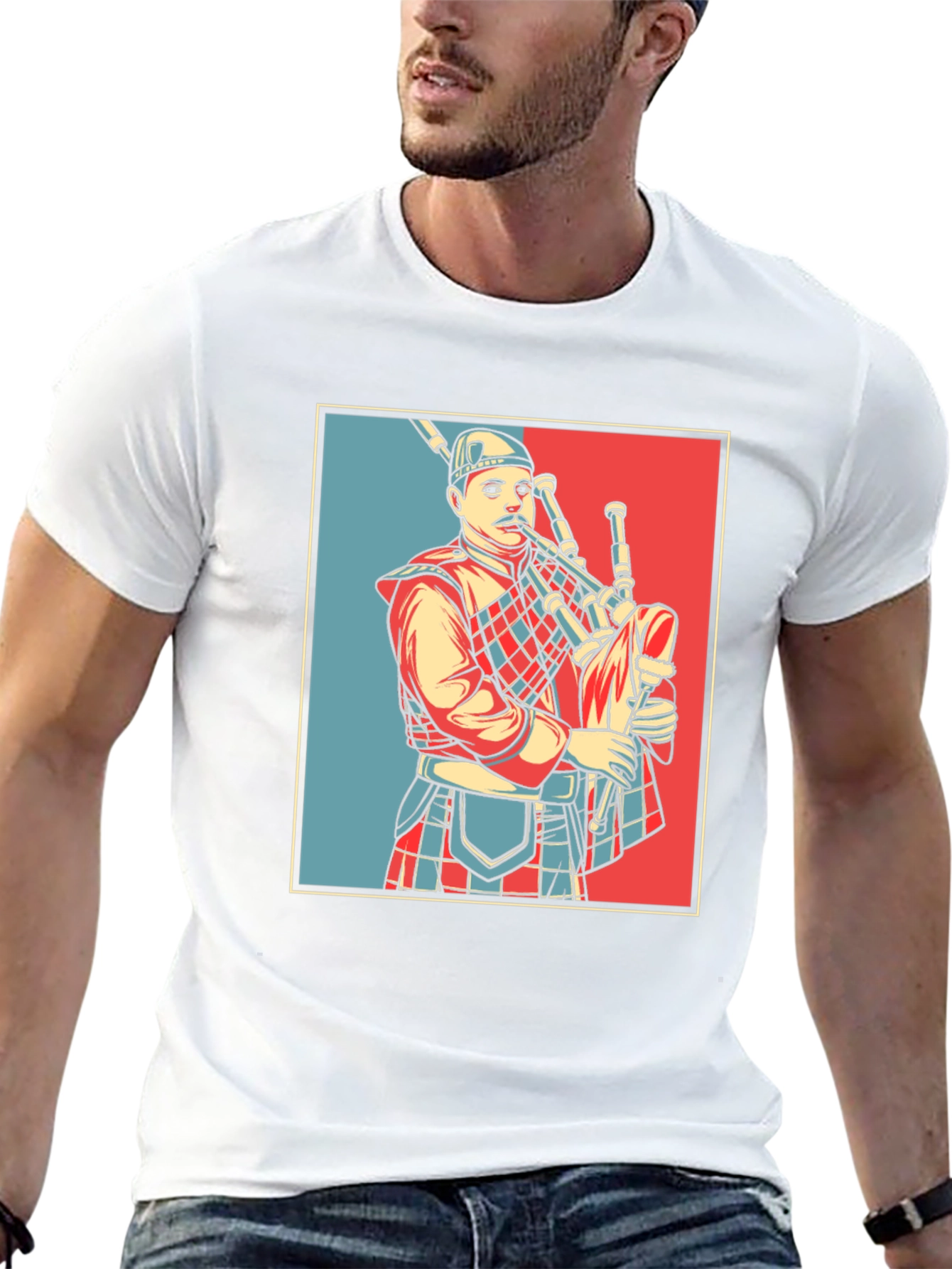 Scottish Piper T-Shirt