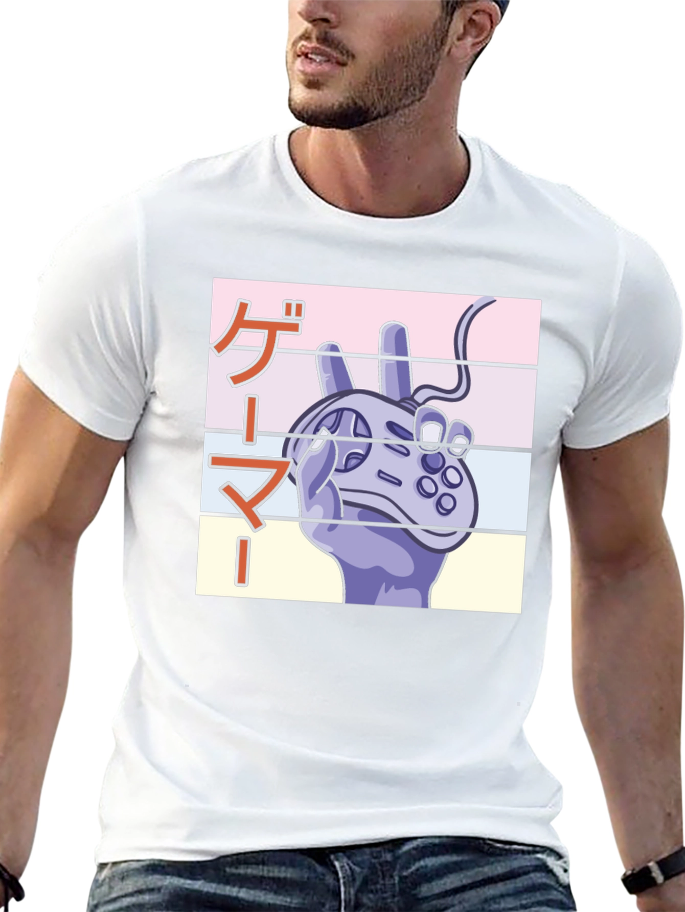 Retro Gamer T-Shirt - Controller Graphic Tee