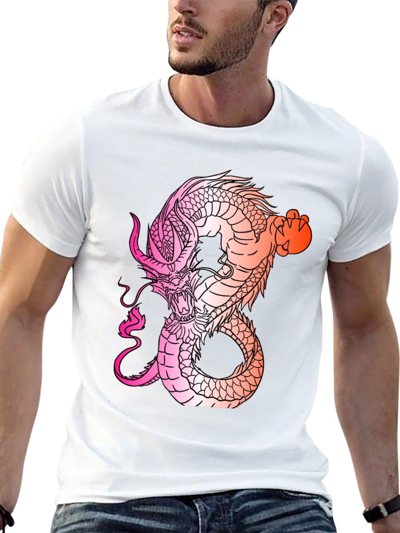 Dragon Graphic Tee - Stylish Streetwear