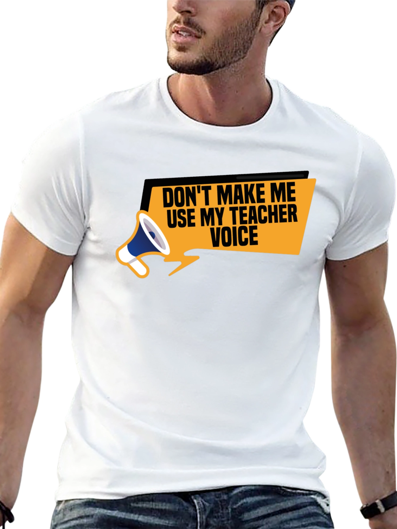 Teacher Voice T-Shirt - Funny Teacher Apparel