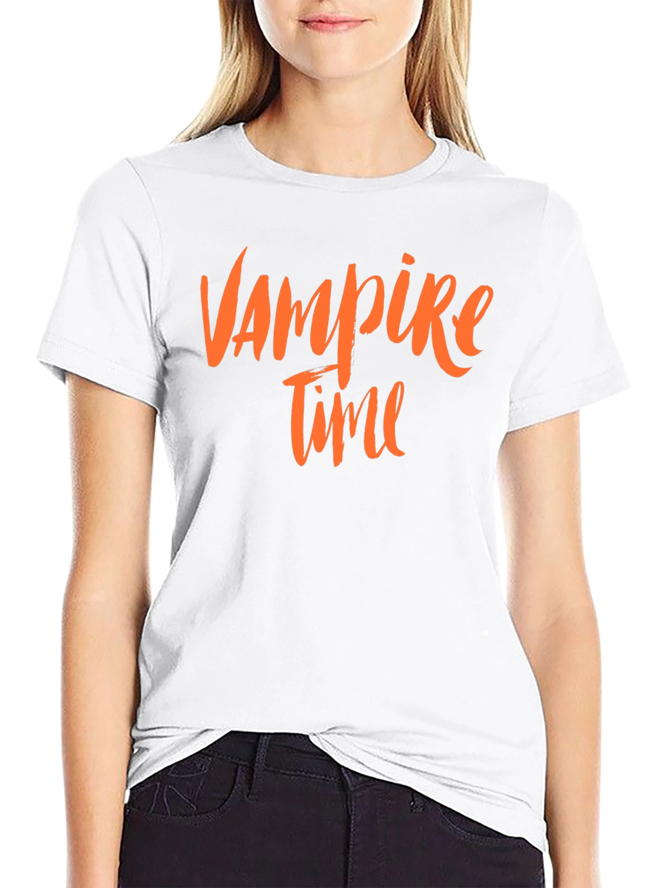Vampire Time Graphic Tee - Halloween Edition