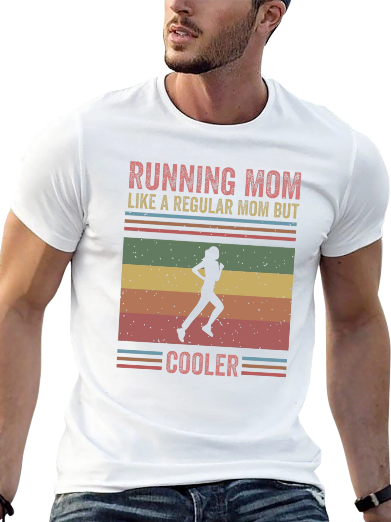 Running Mom Graphic T-Shirt