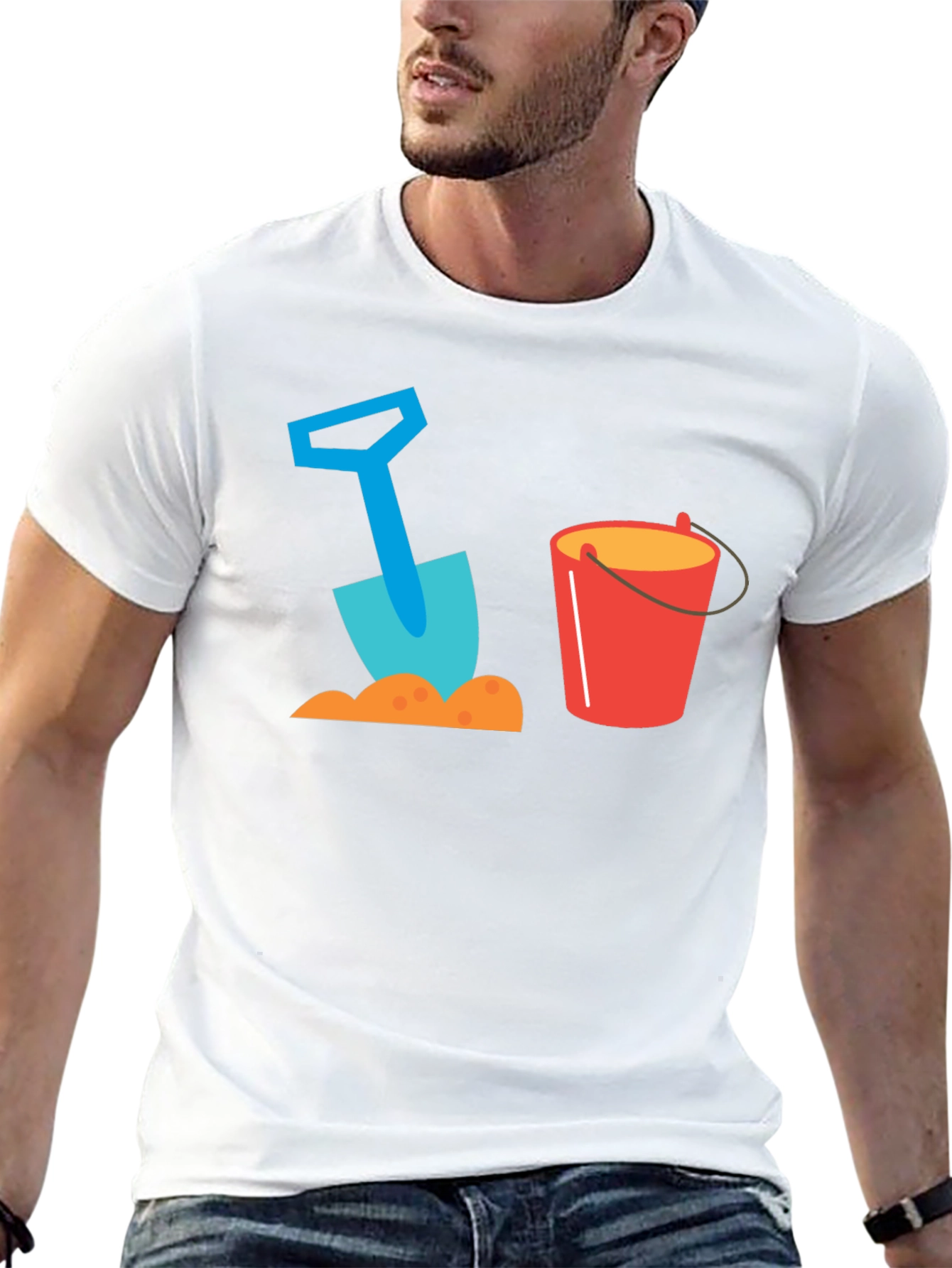 Beach Day Graphic T-Shirt
