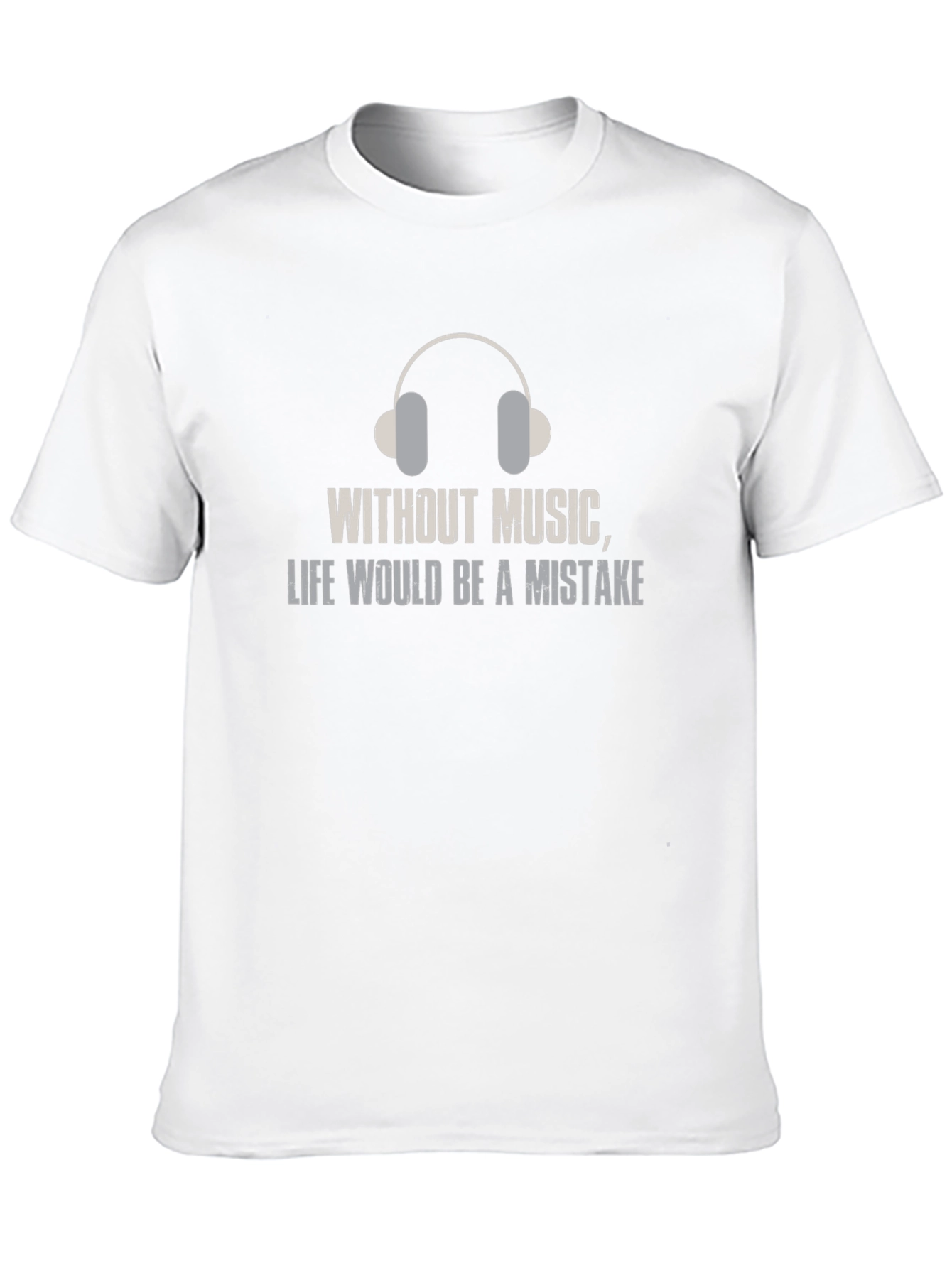 Music Lover T-Shirt: Life Without Music is a Mistake