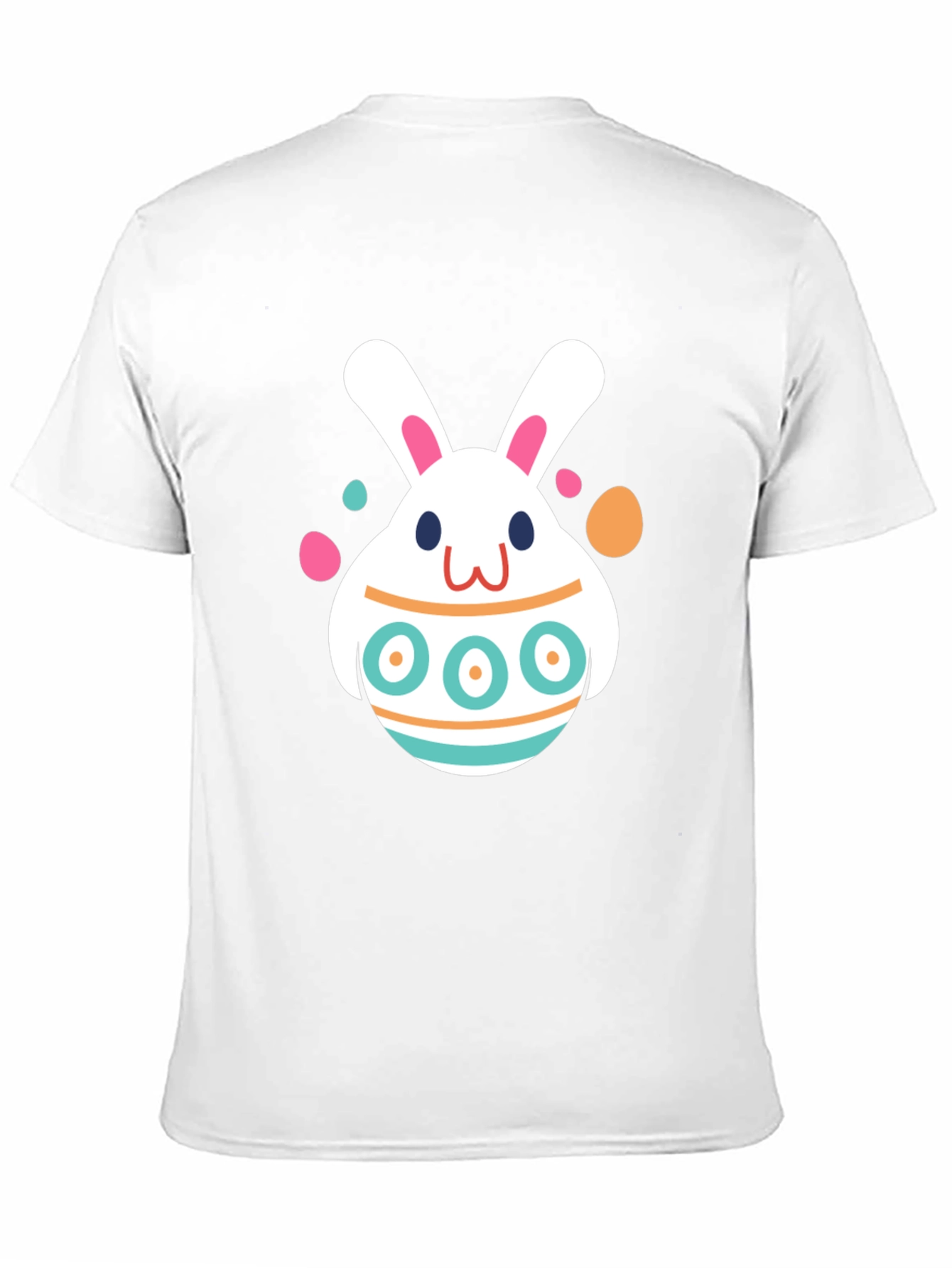 Easter Bunny Egg Black T-Shirt