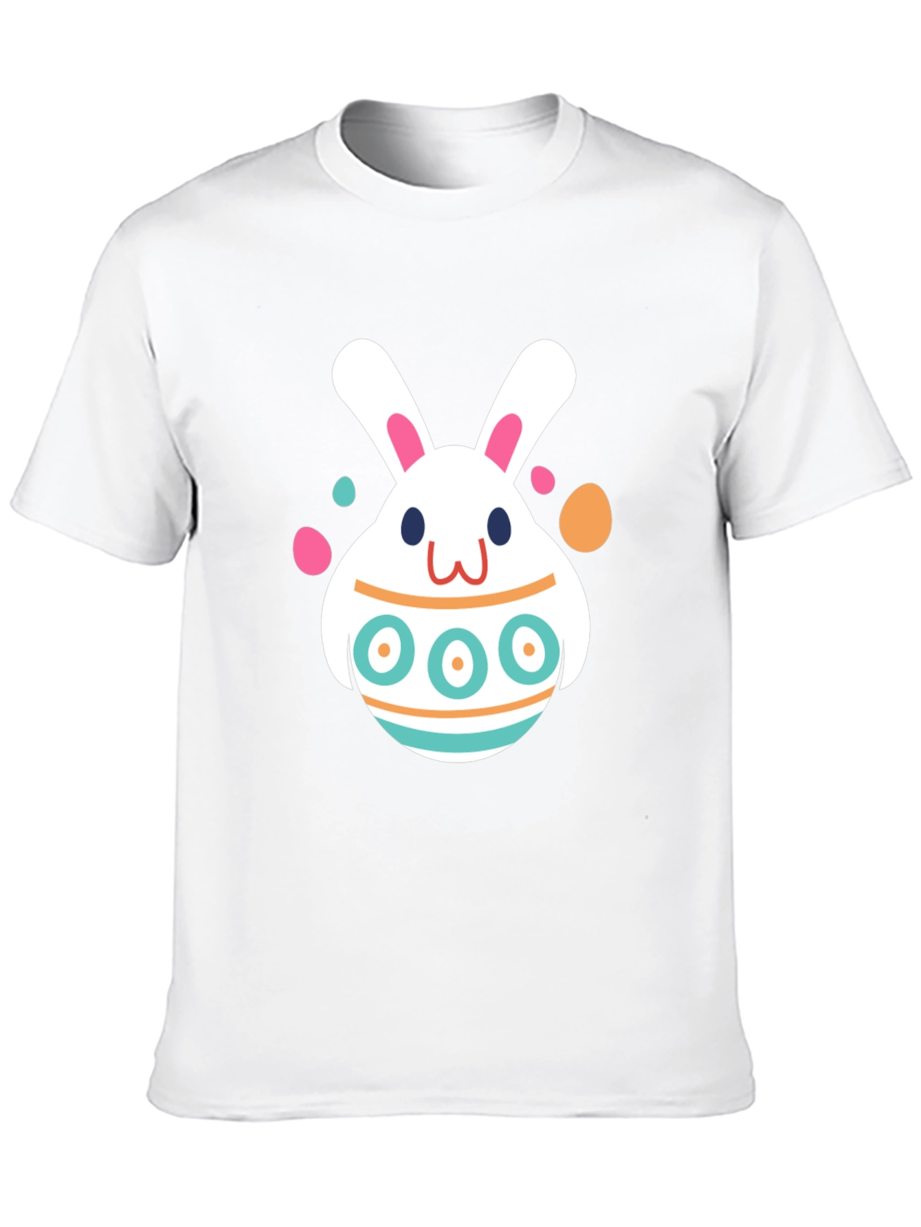 Easter Bunny Egg Black T-Shirt
