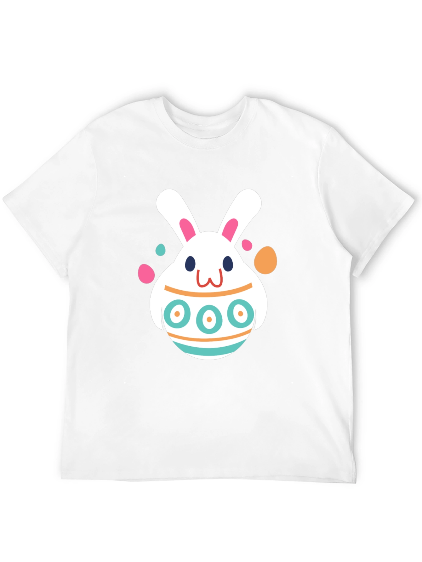 Easter Bunny Egg Black T-Shirt