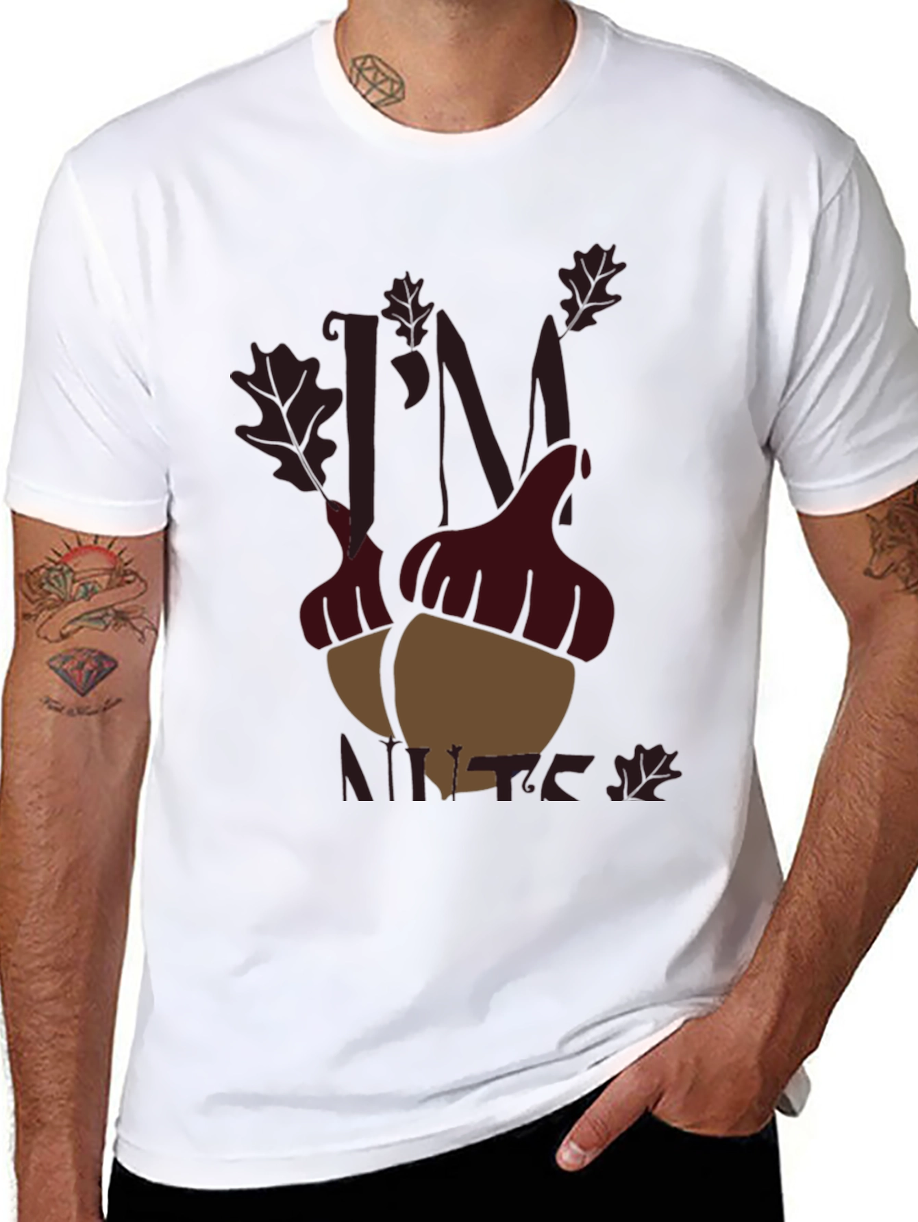 Im Nuts Thanksgiving T-Shirt