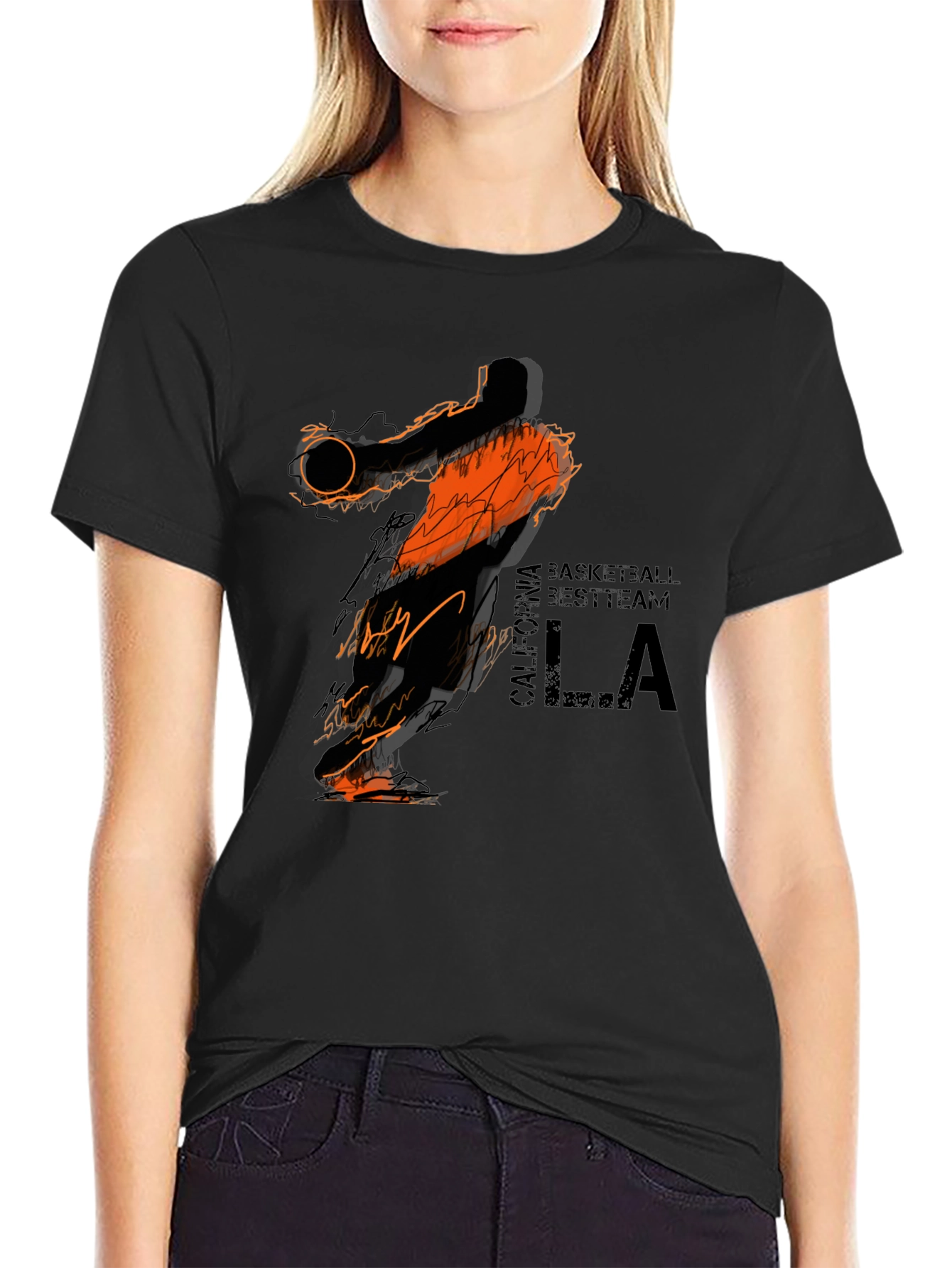 Basketball Player LA T-Shirt
