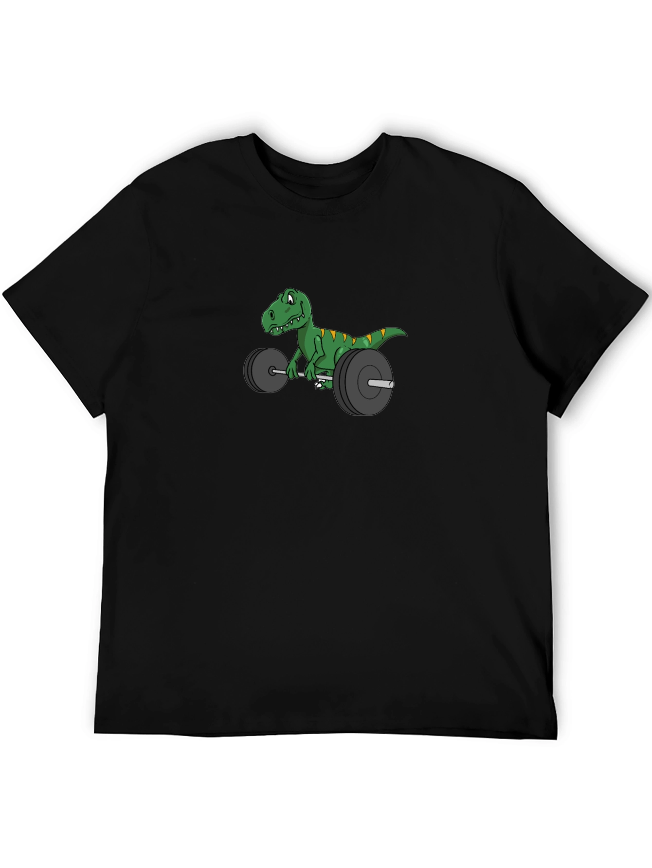 Dino Weightlifter T-Shirt - Funny Gym Tee