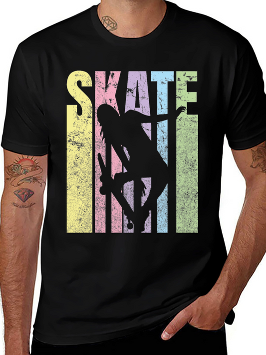 Retro Skate T-Shirt: Cool Skater Style
