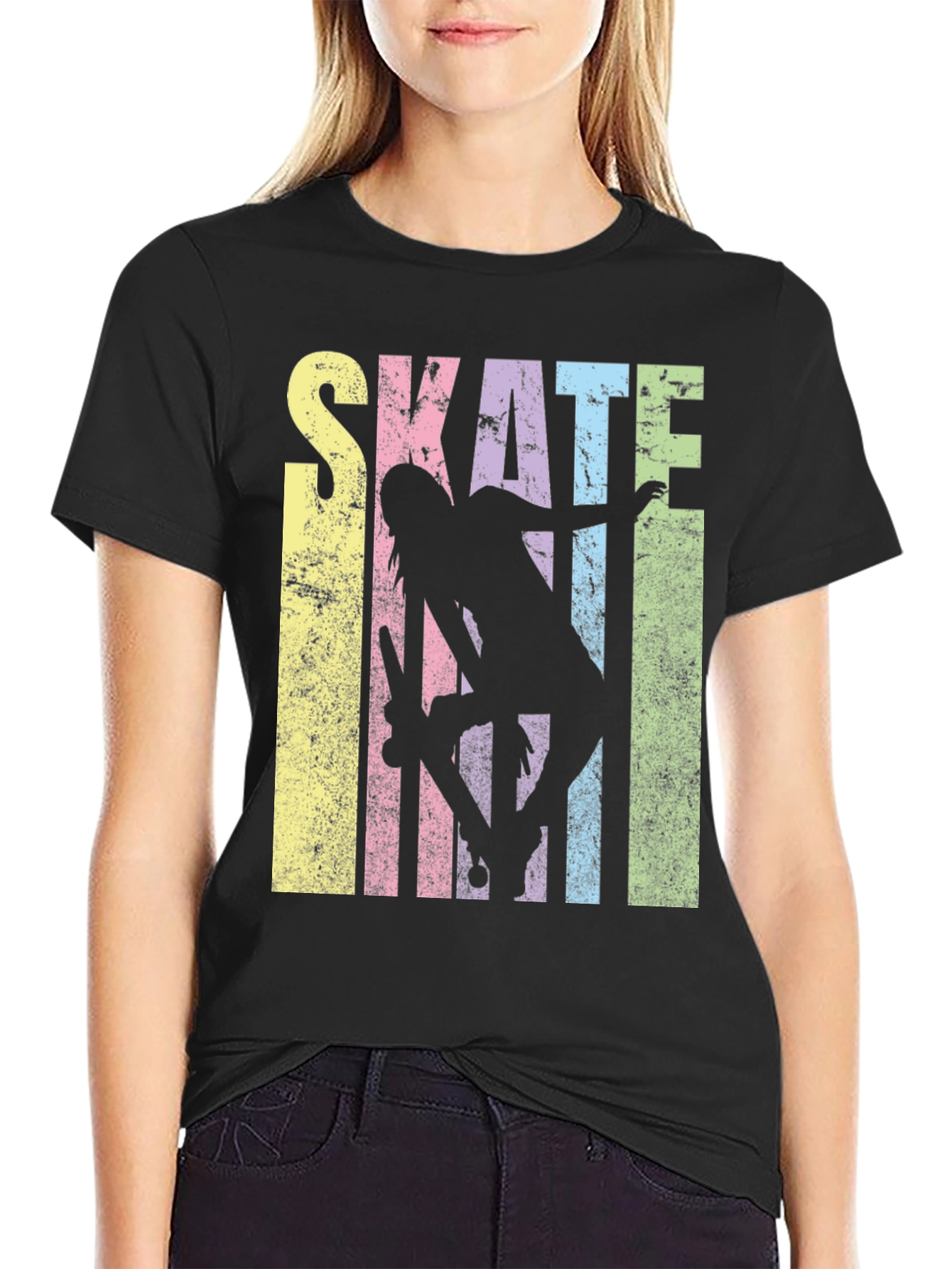 Retro Skate T-Shirt: Cool Skater Style