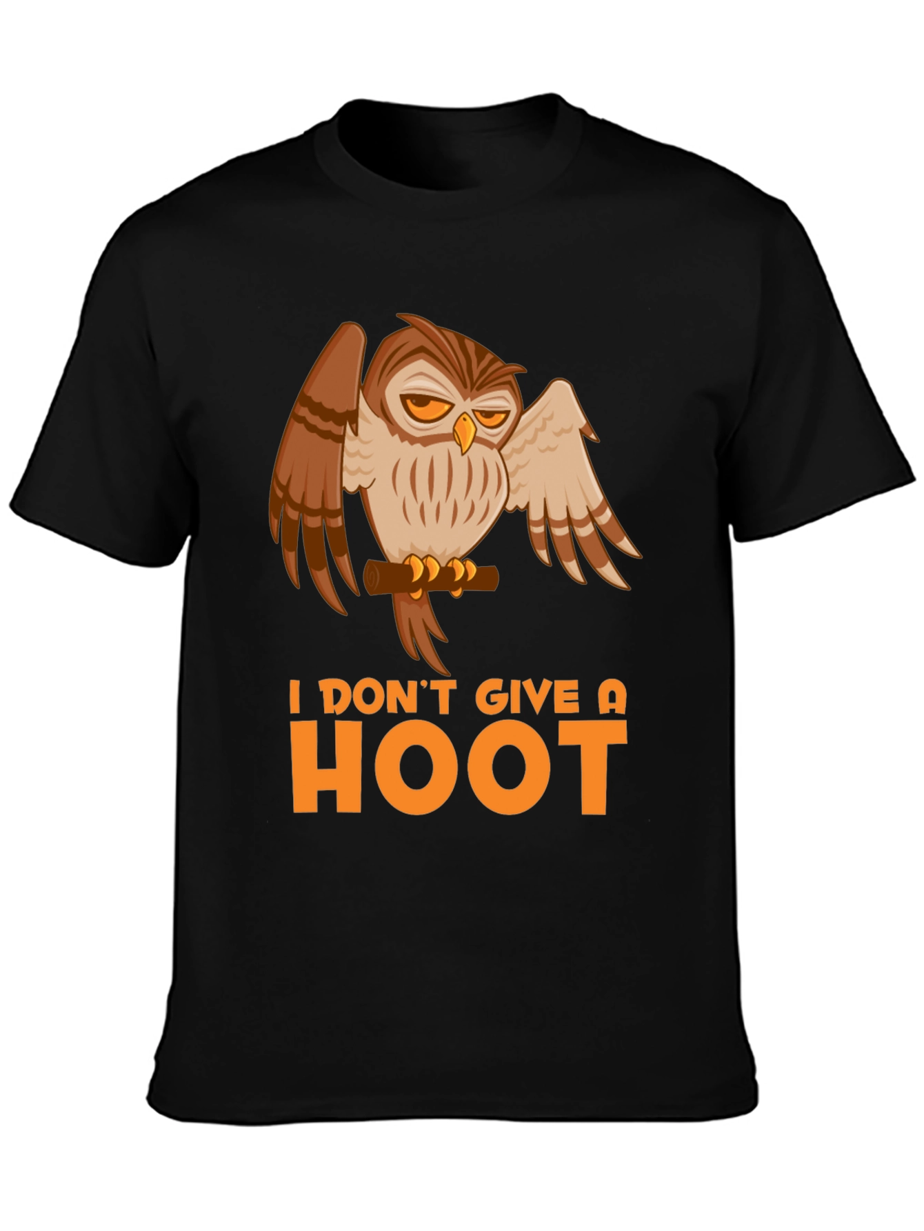 I Dont Give a Hoot Owl Graphic Tee