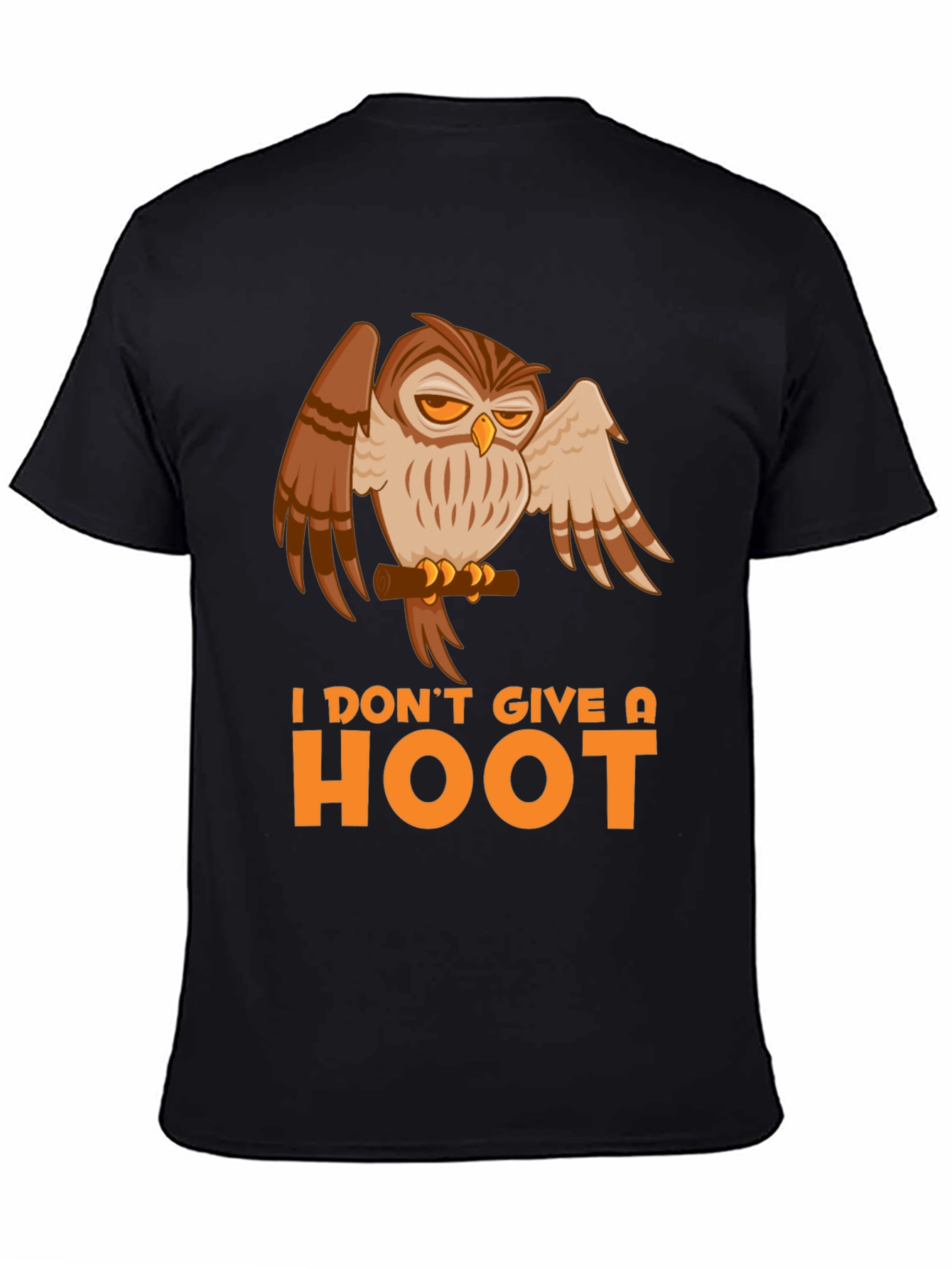 I Dont Give a Hoot Owl Graphic Tee